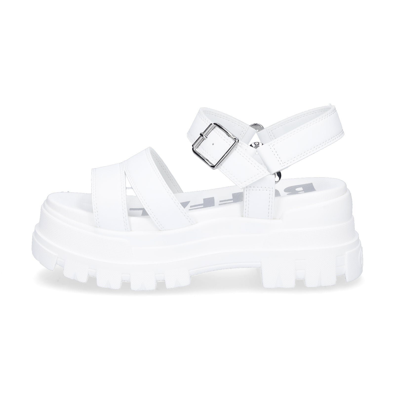 Buffalo Damen Sandale Aspha TS weiß