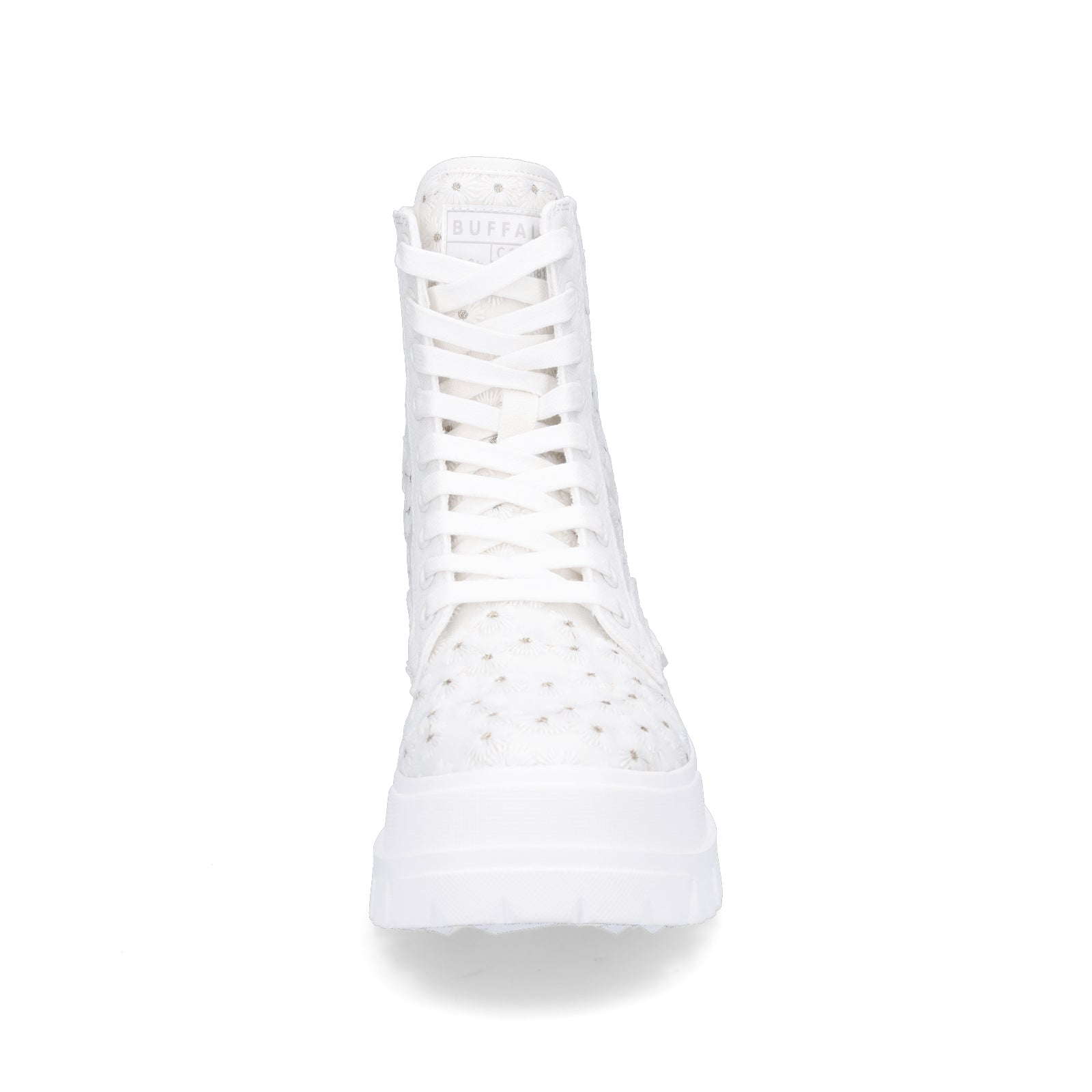 Buffalo Damen Schnürboot Aspha RLD Bloom weiß