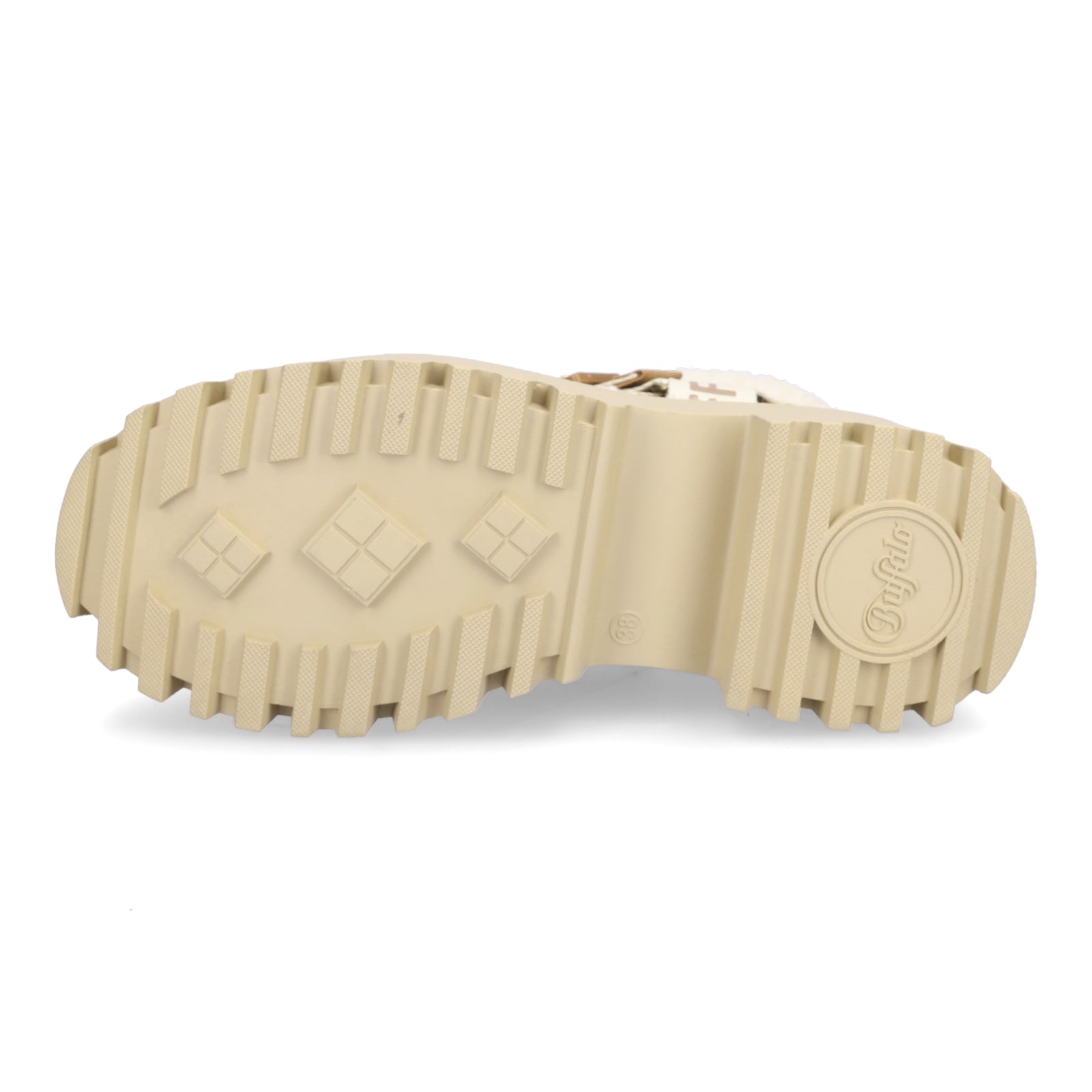 Buffalo Damen Schnürboot Aspen Com Mid beige braun