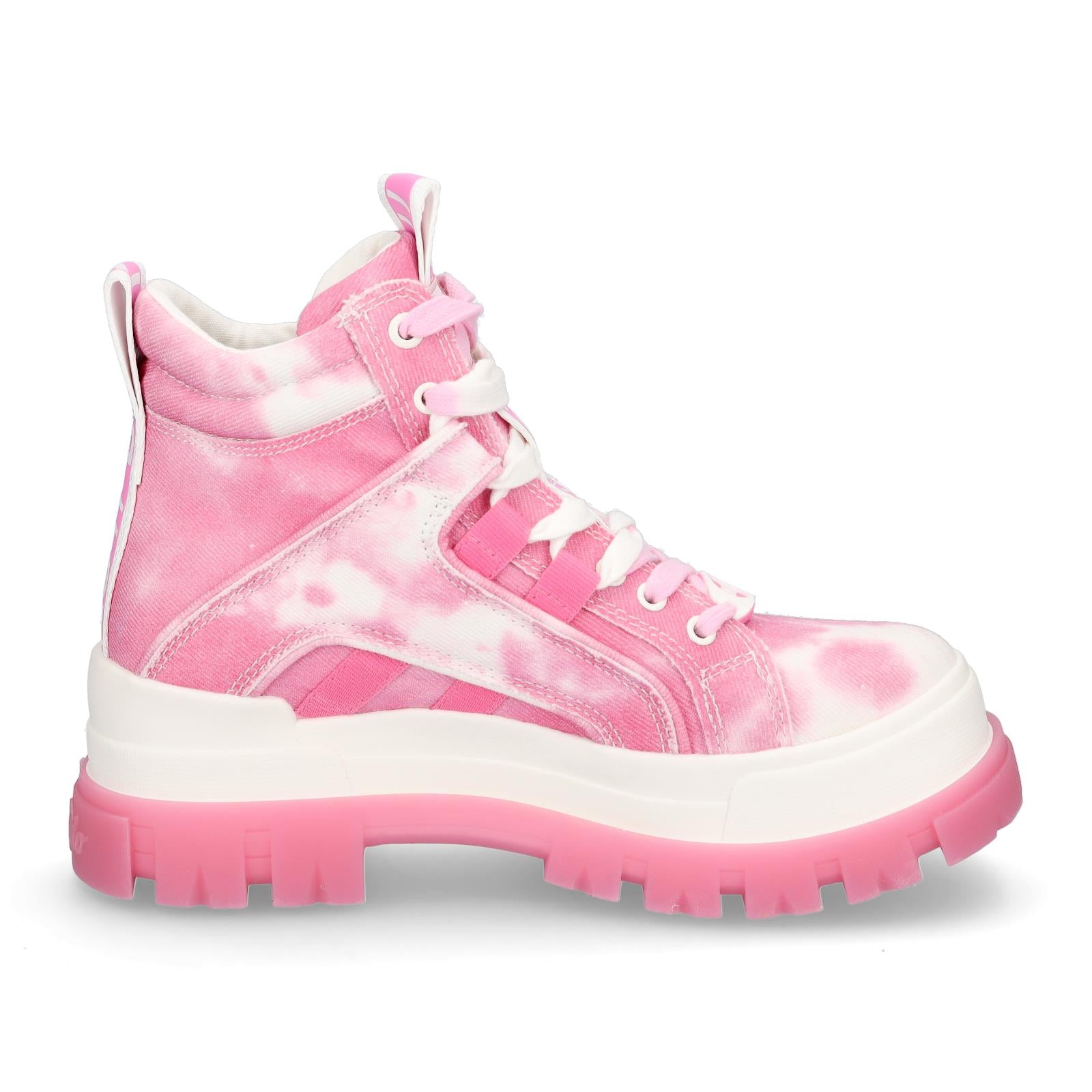 Buffalo Damen Schnürboot Aspha NC Mid pink