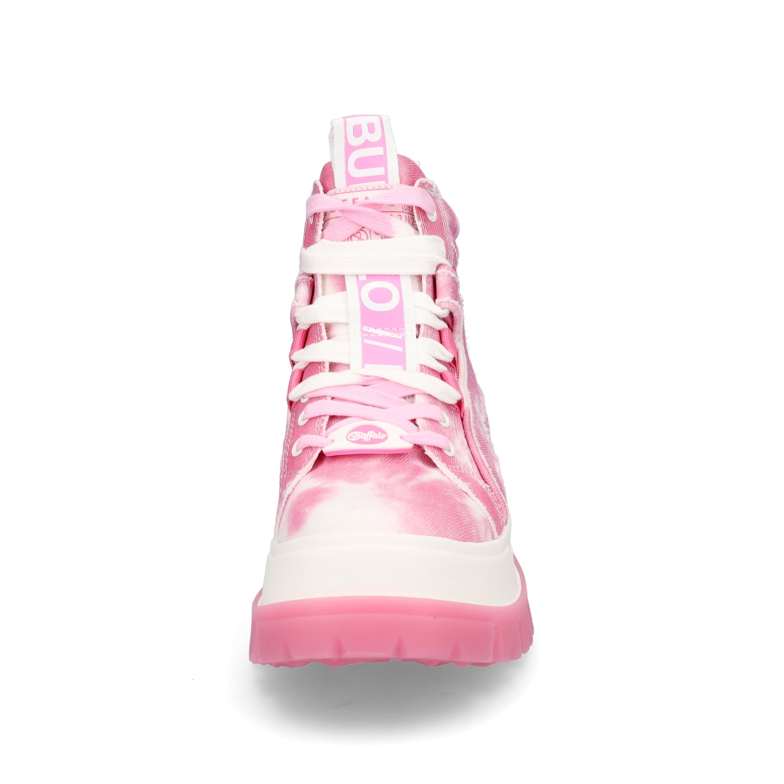 Buffalo Damen Schnürboot Aspha NC Mid pink