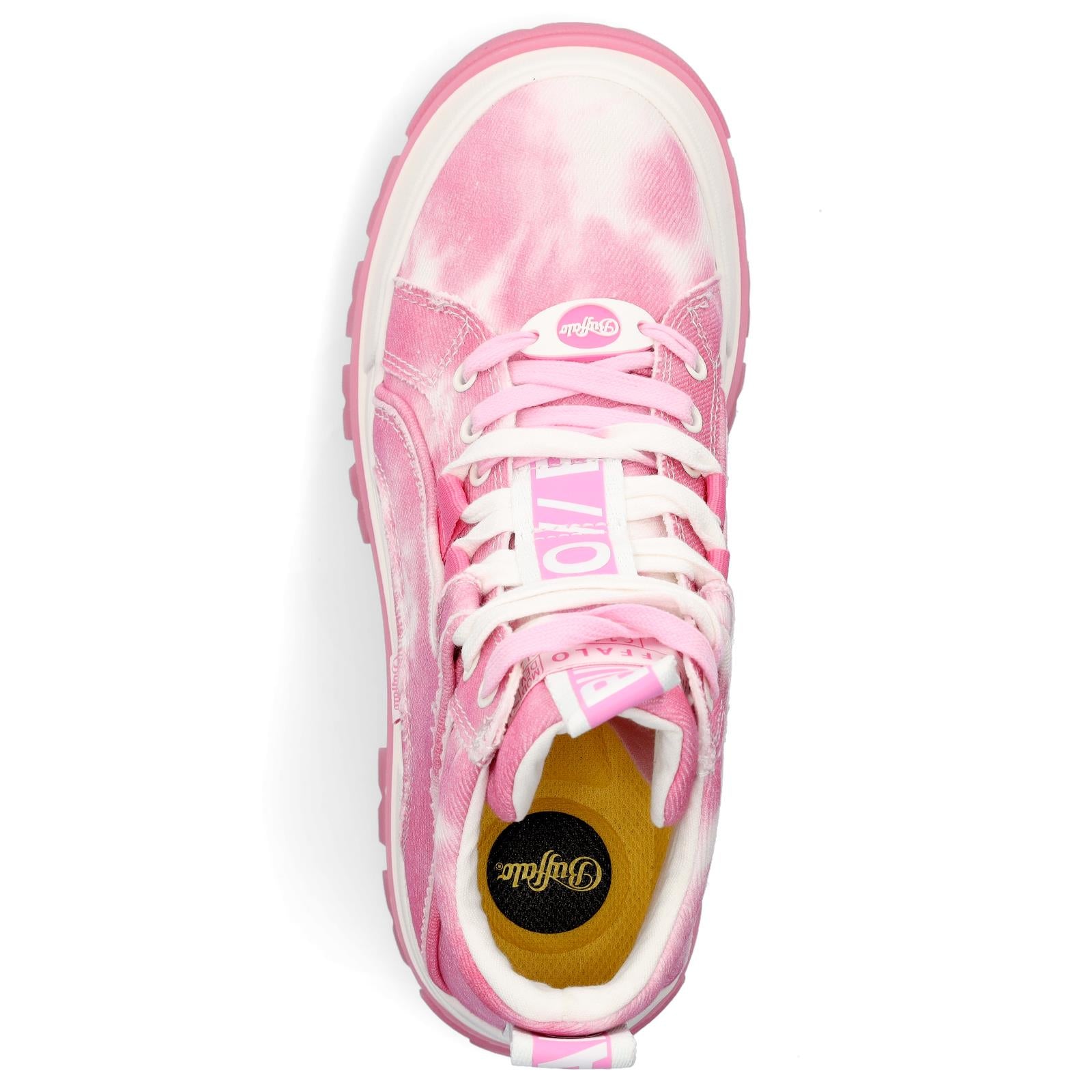 Buffalo Damen Schnürboot Aspha NC Mid pink