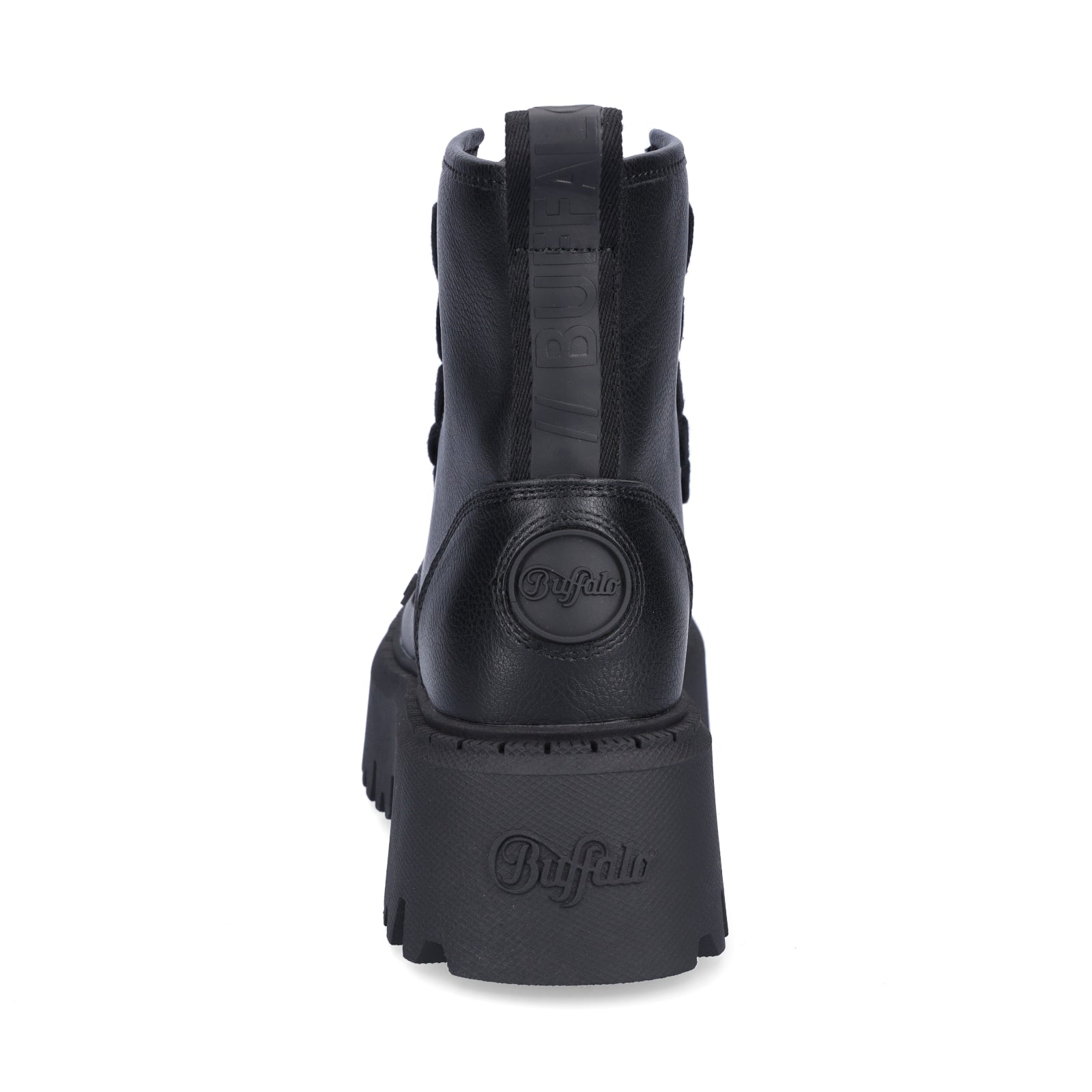 Buffalo Damen Boot Aspen Front Zip schwarz