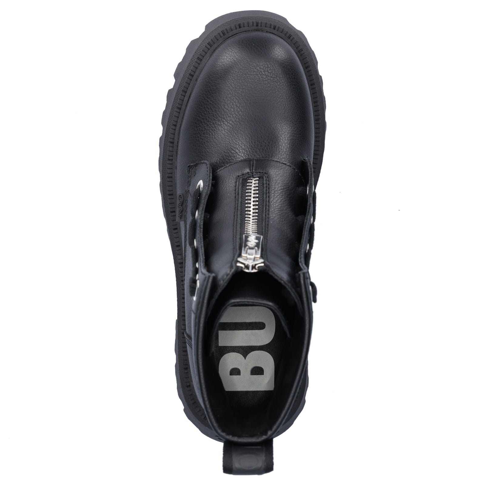 Buffalo Damen Boot Aspen Front Zip schwarz