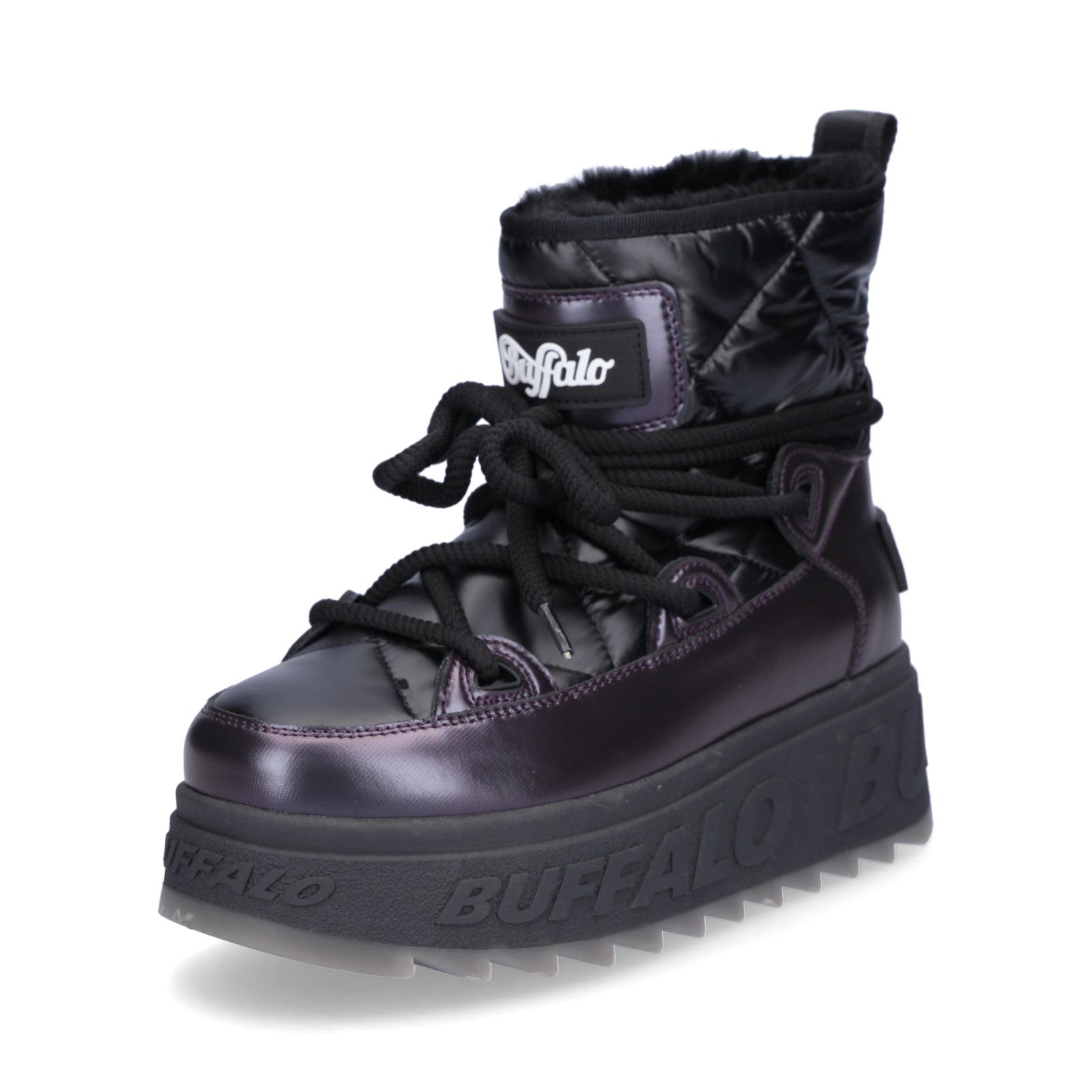 Buffalo Damen Moonboot Eliza Snow schwarz
