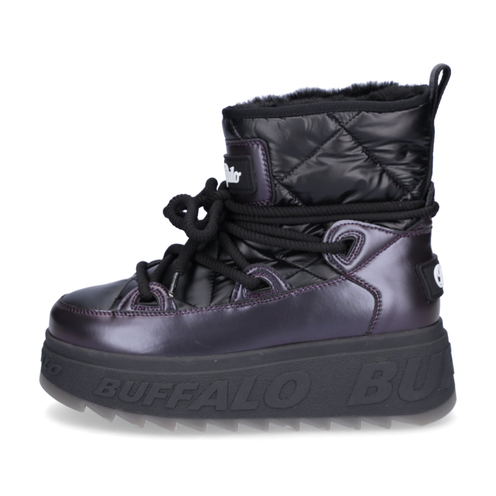 Buffalo Damen Moonboot Eliza Snow schwarz