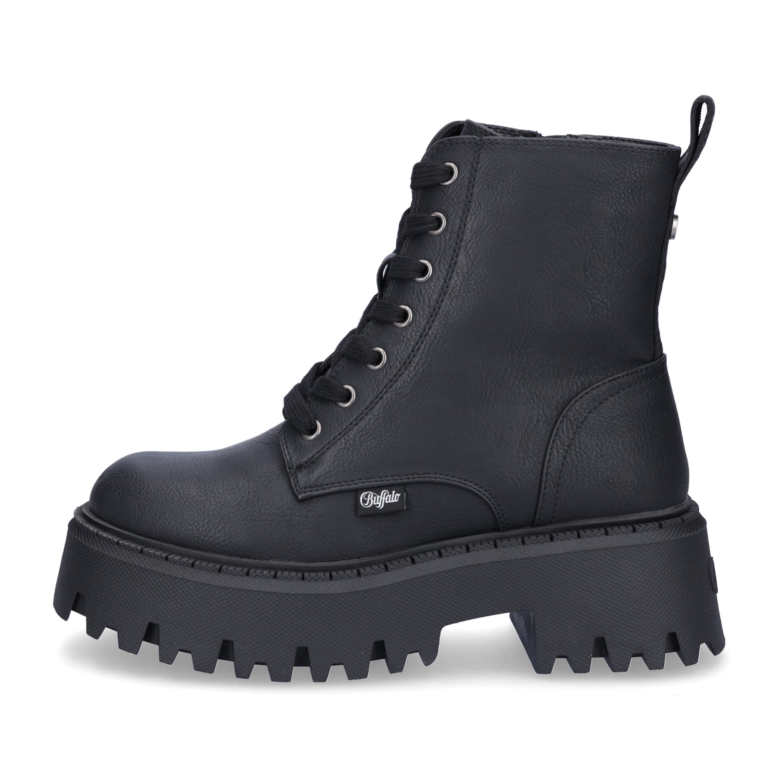 Buffalo Damen Schnürboot Aspen Lace Up schwarz