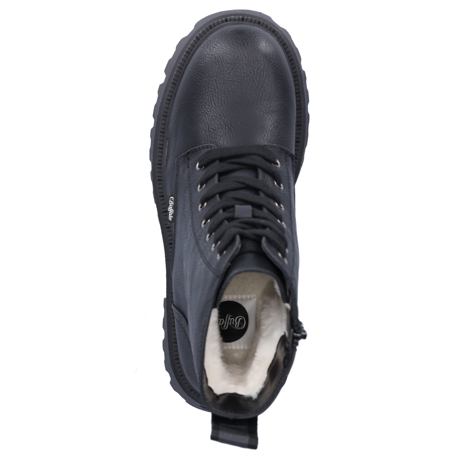 Buffalo Damen Schnürboot Aspen Lace Up schwarz