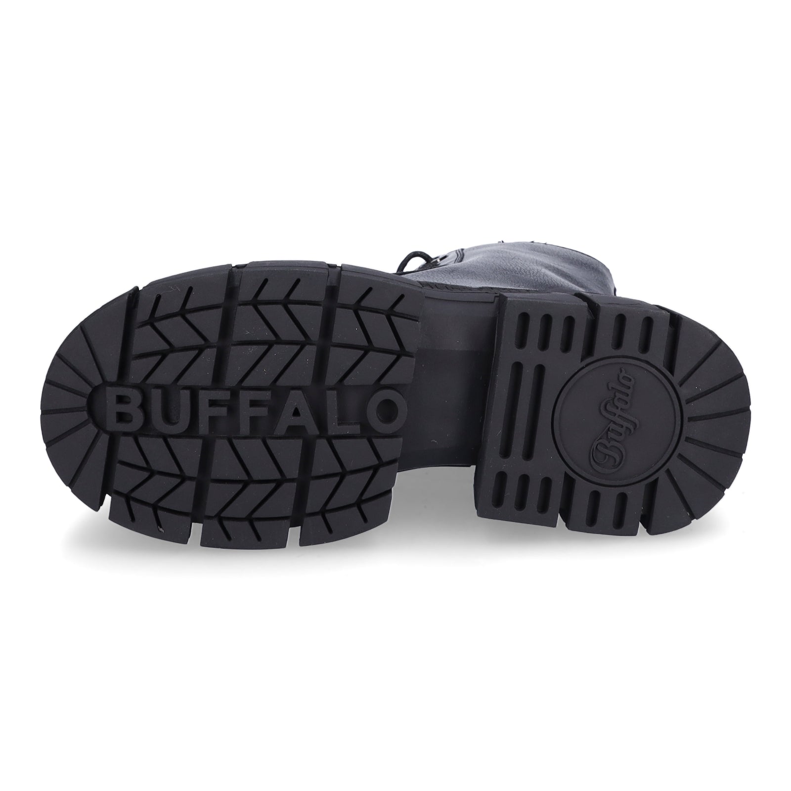 Buffalo Damen Schnürboot Gospher Lace Up Mid schwarz