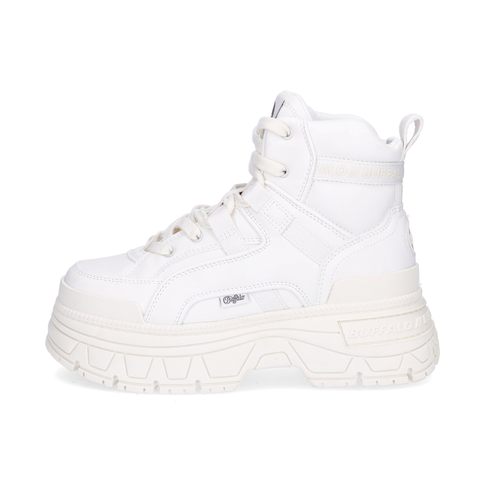 Buffalo Damen Schnürboot Fusion Hyb Mid offwhite