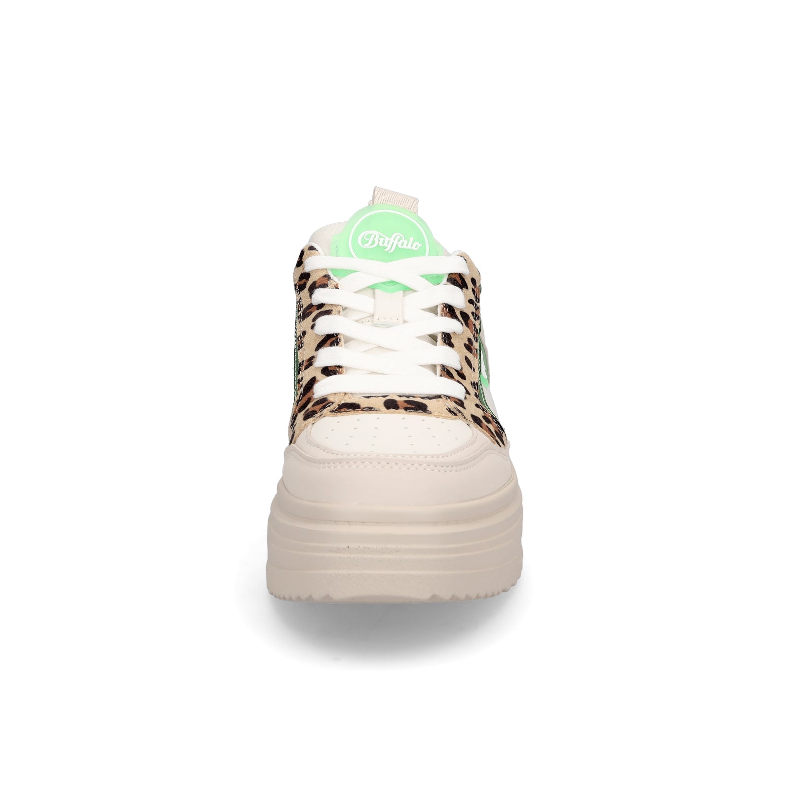 Buffalo Damen Sneaker Vectra Low cream leo