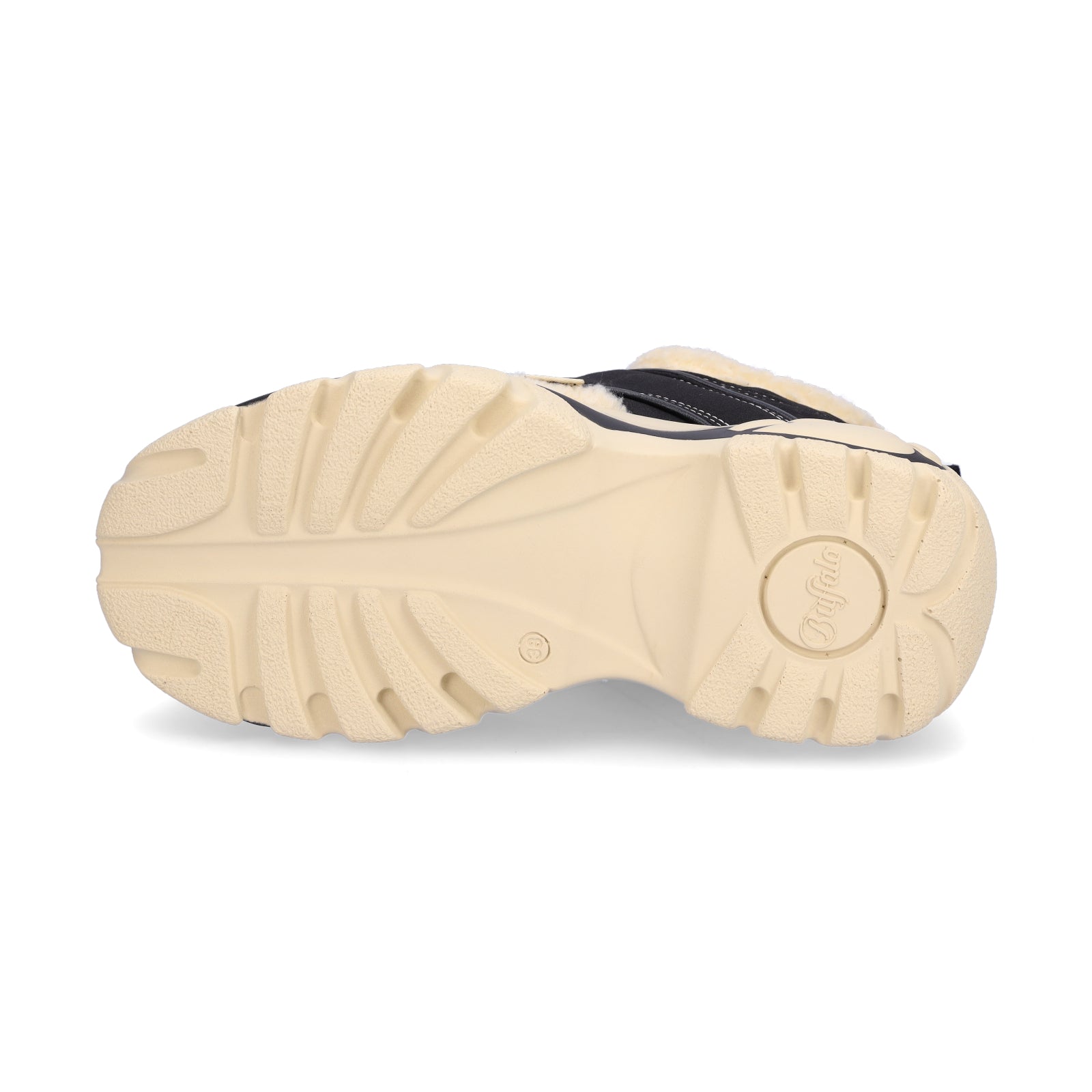 Buffalo Women's Sneakers 1339-14 Rev Warm beige black