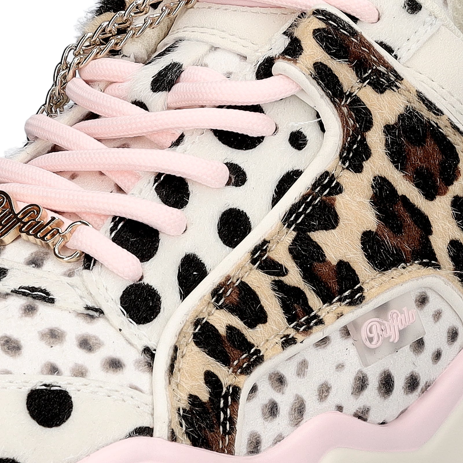 Buffalo Damen Sneaker Binary Glam leo pink