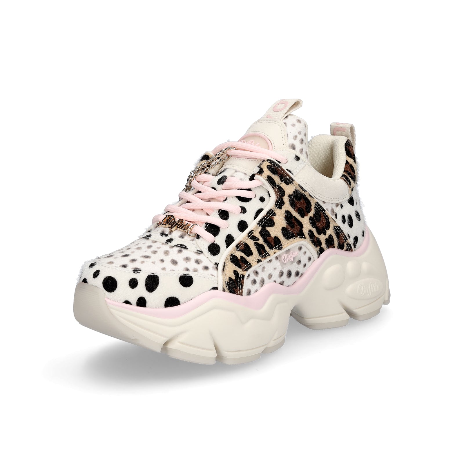 Buffalo Damen Sneaker Binary Glam leo pink