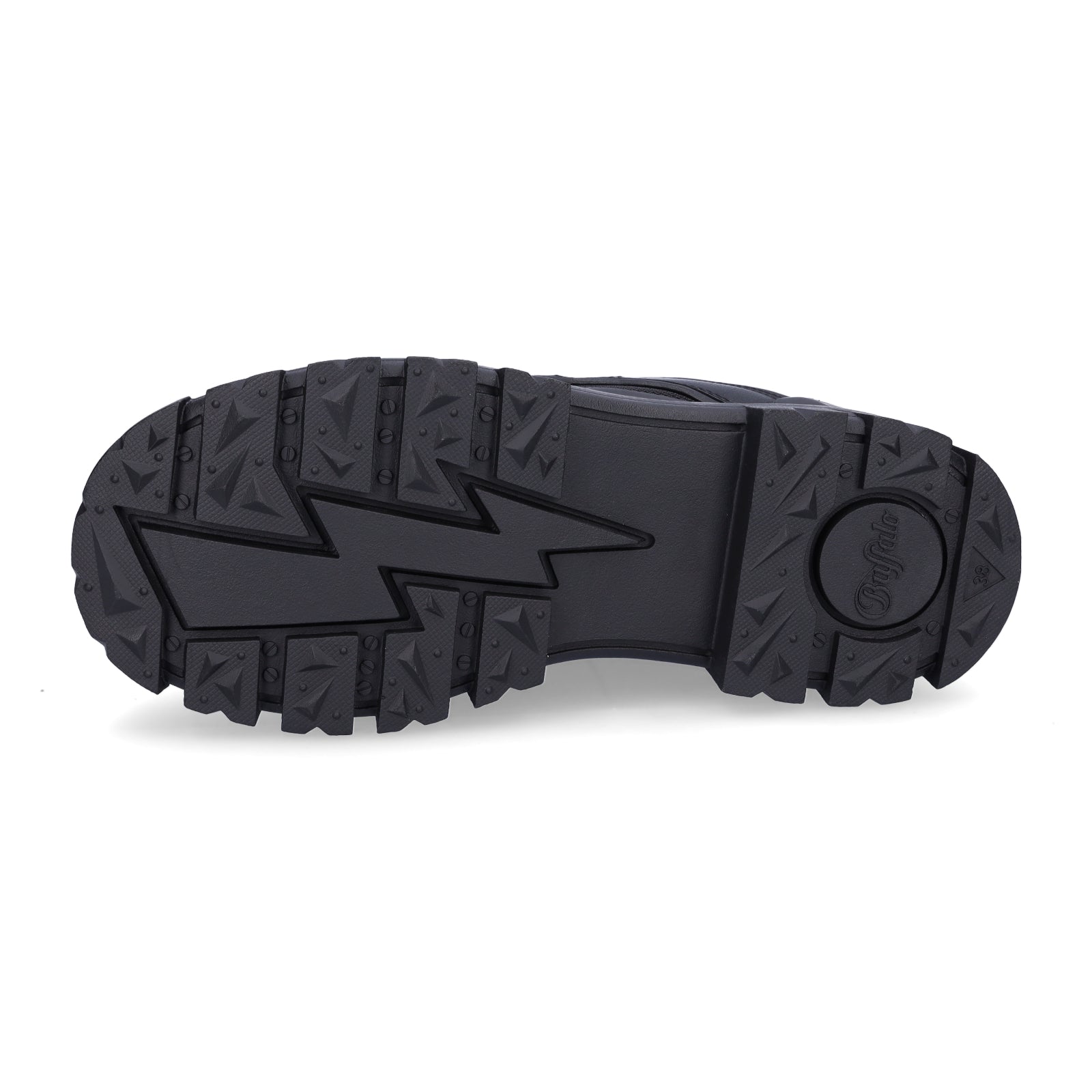 Buffalo Damen Plateau Sneaker Aspha Hyb schwarz