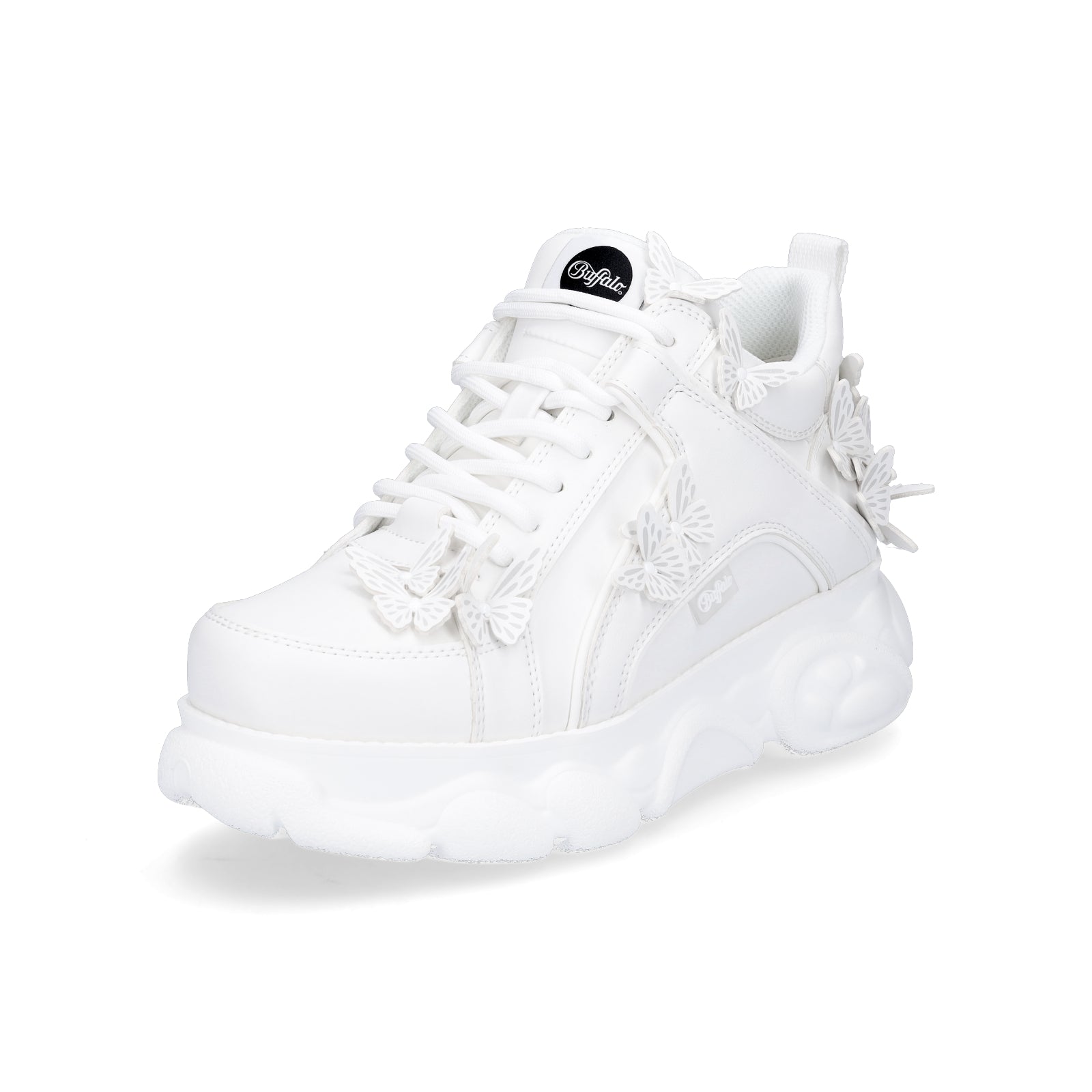 Buffalo Damen Sneaker CLD Corin Butterly weiß