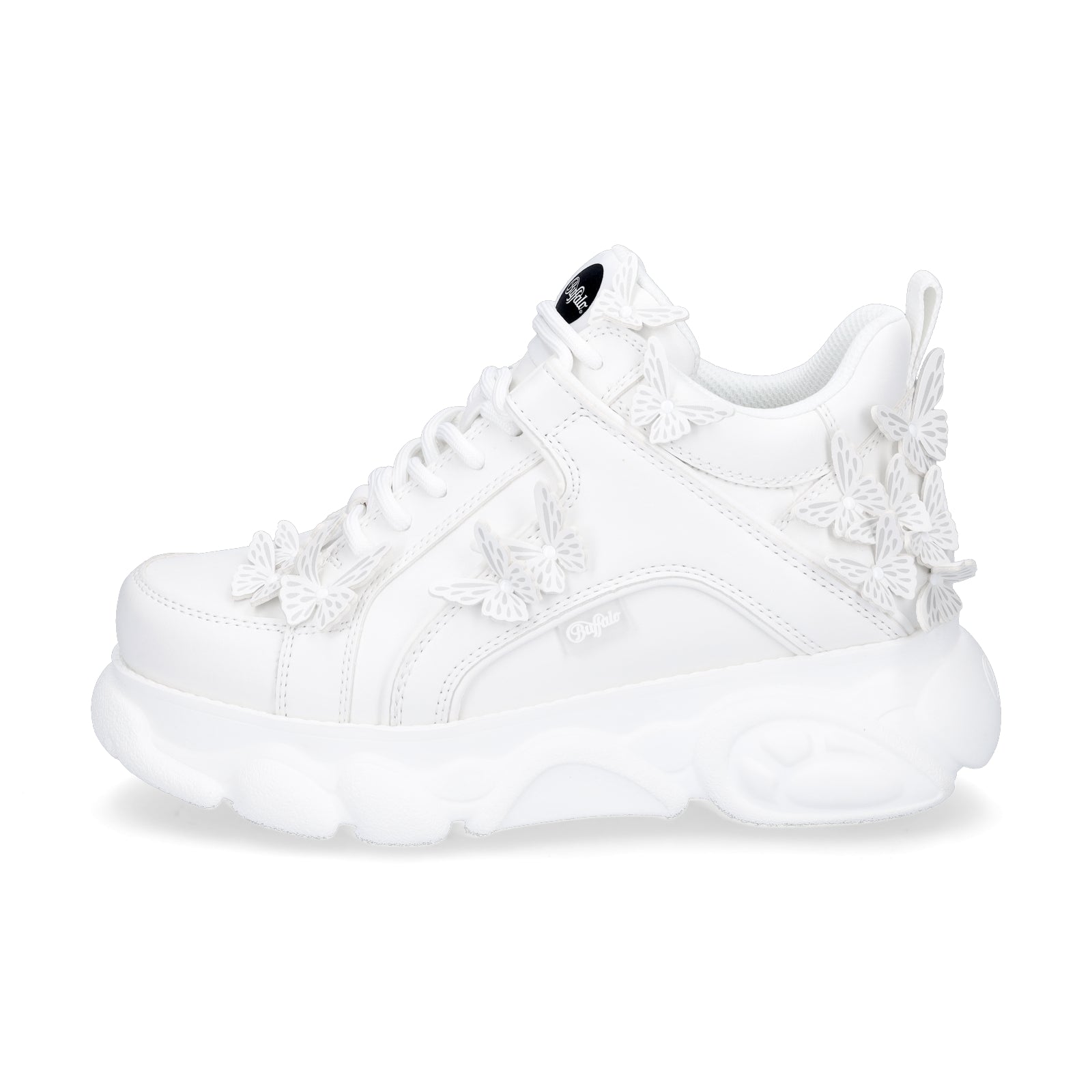 Buffalo Damen Sneaker CLD Corin Butterly weiß