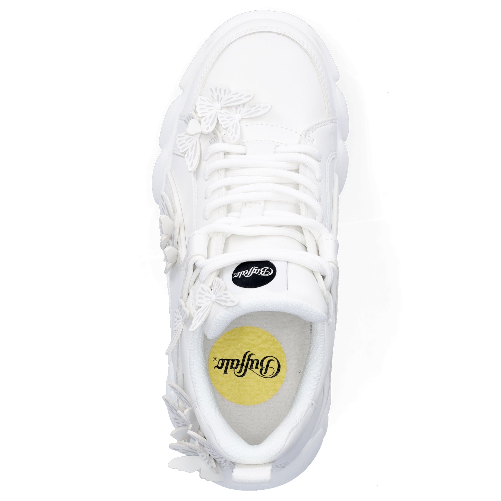 Buffalo Damen Sneaker CLD Corin Butterly weiß