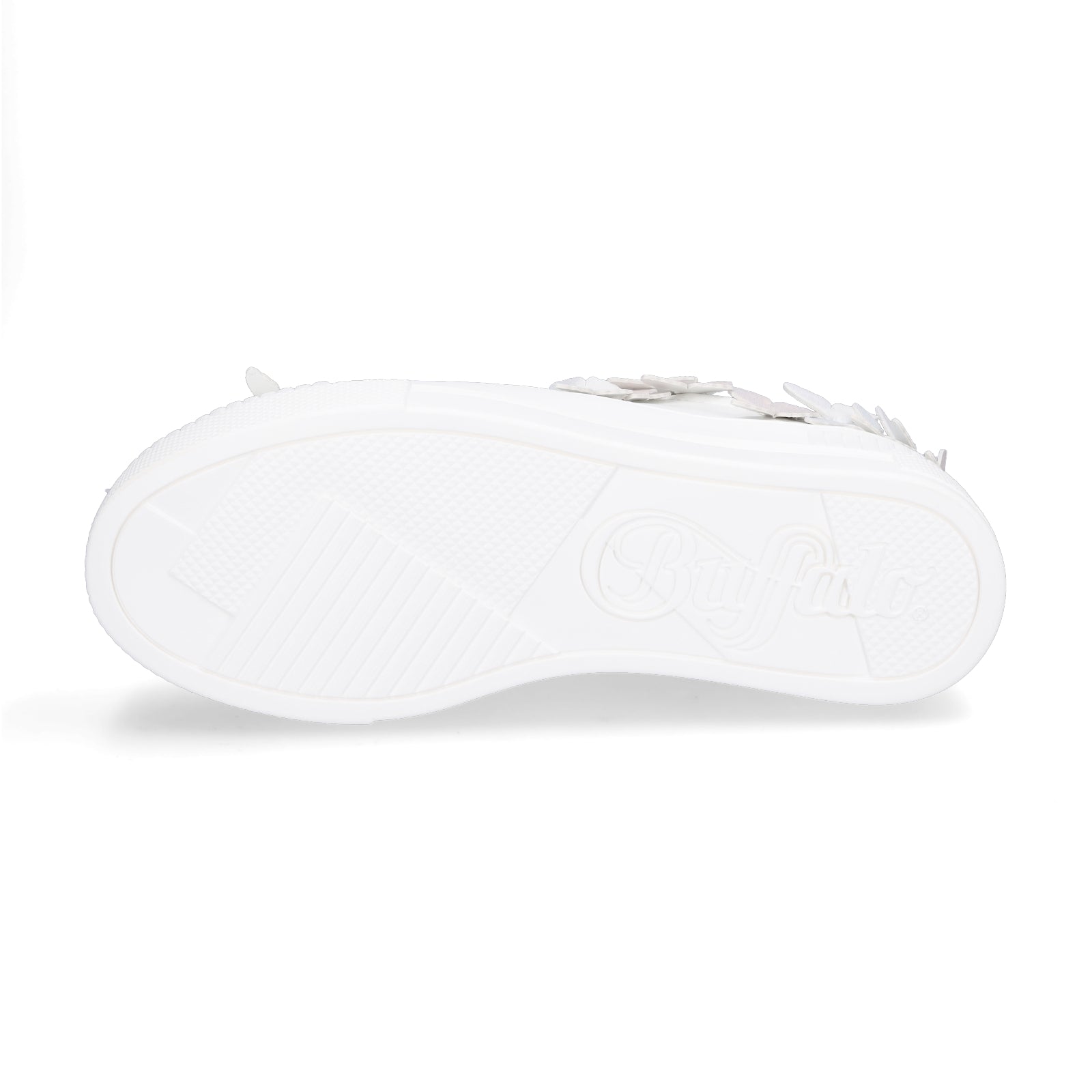 Buffalo Damen Plateau Sneaker Paired Butterfly weiß