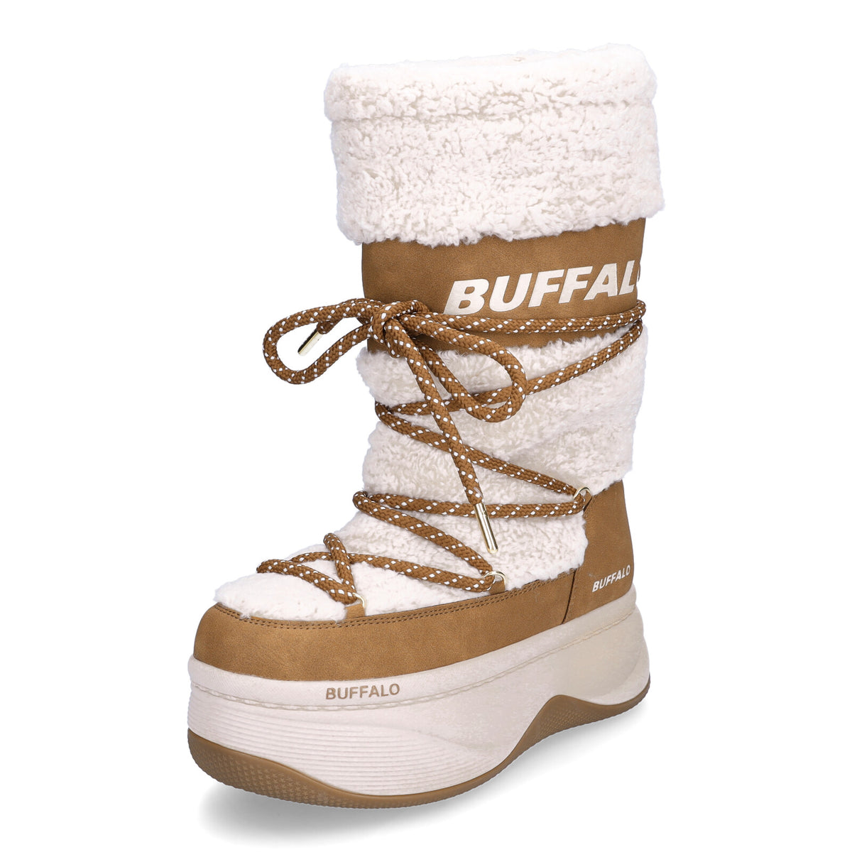 Buffalo Damen Snow Boot Orcus Snow Hi beige braun