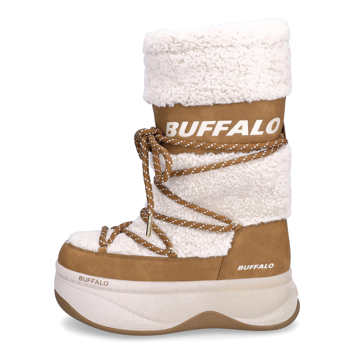 Buffalo Damen Snow Boot Orcus Snow Hi beige braun