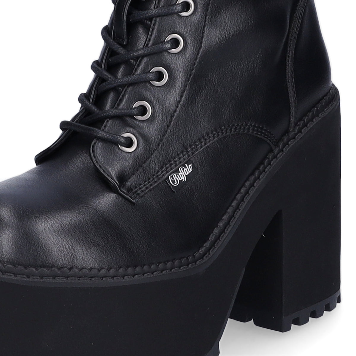 Buffalo Damen Stiefel Killah Lace Up Hi schwarz