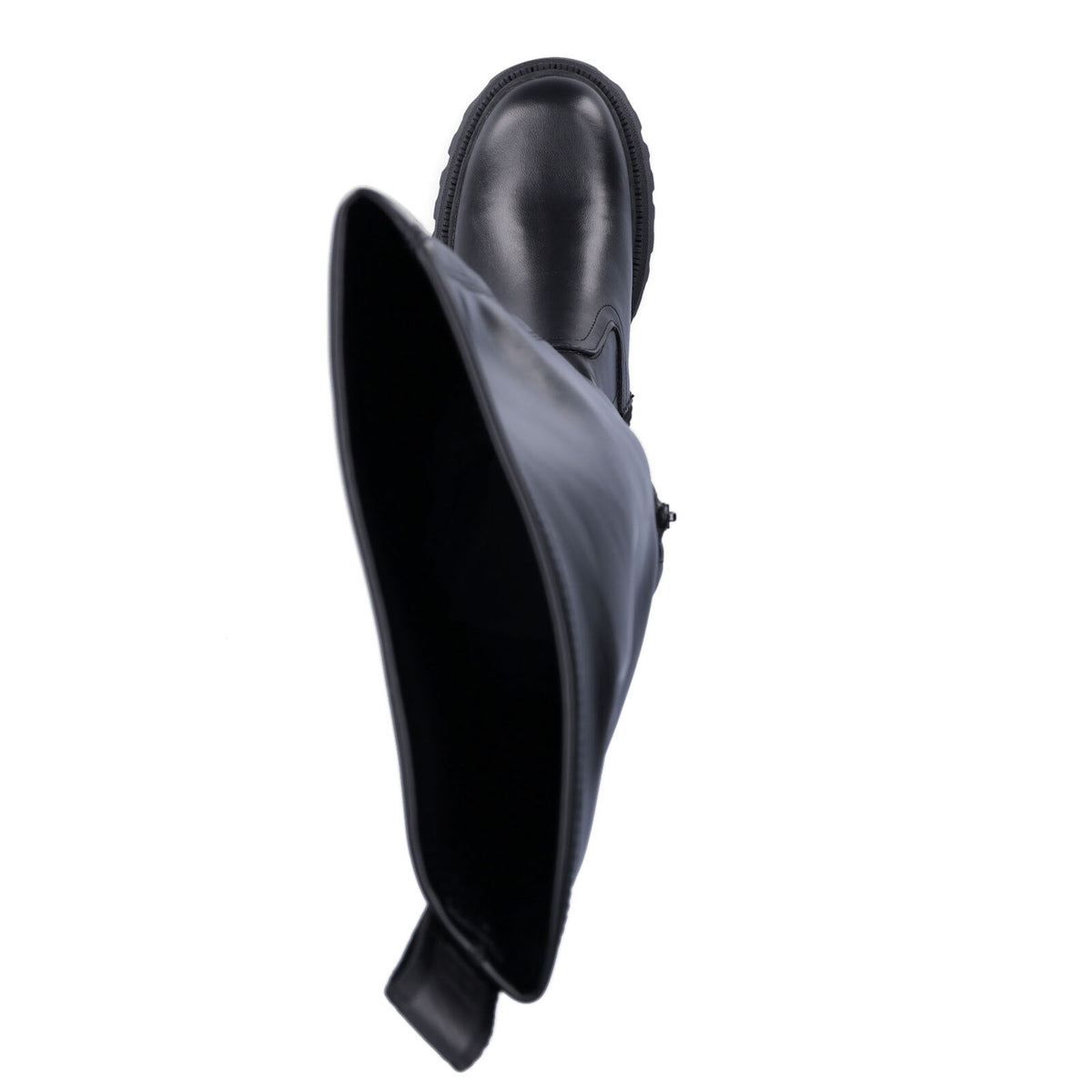 Buffalo Damen Stiefel Aspen Overknee schwarz