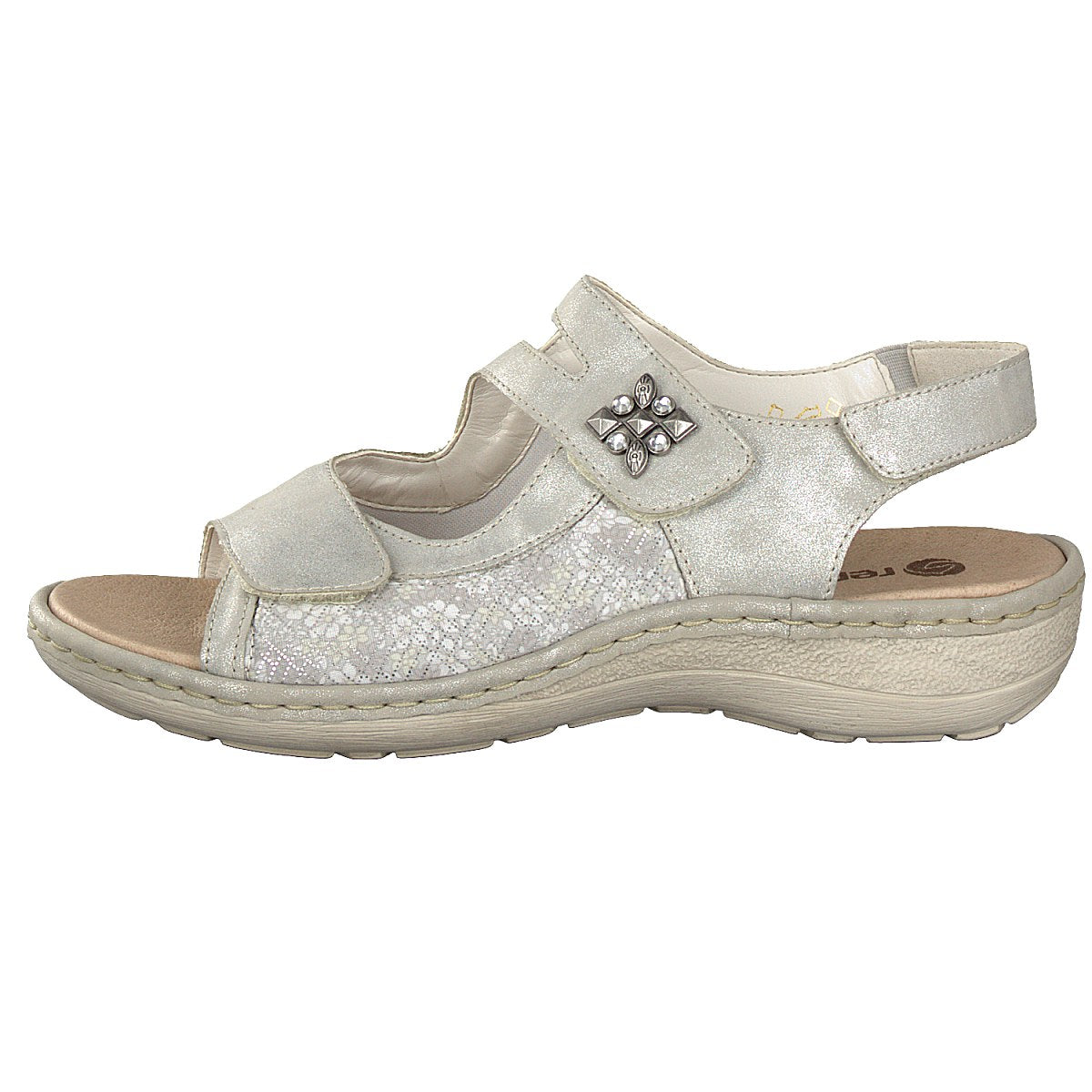 Remonte women's sandals silver