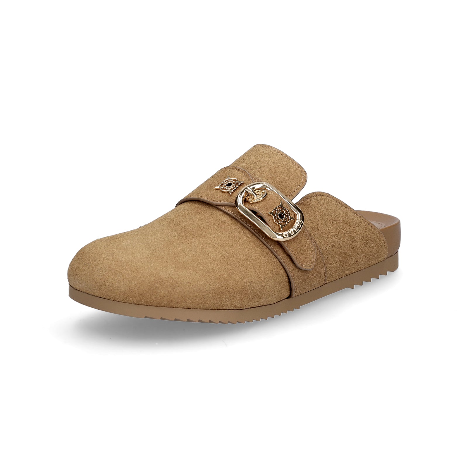 Guess Damen Pantolette Galavanta braun