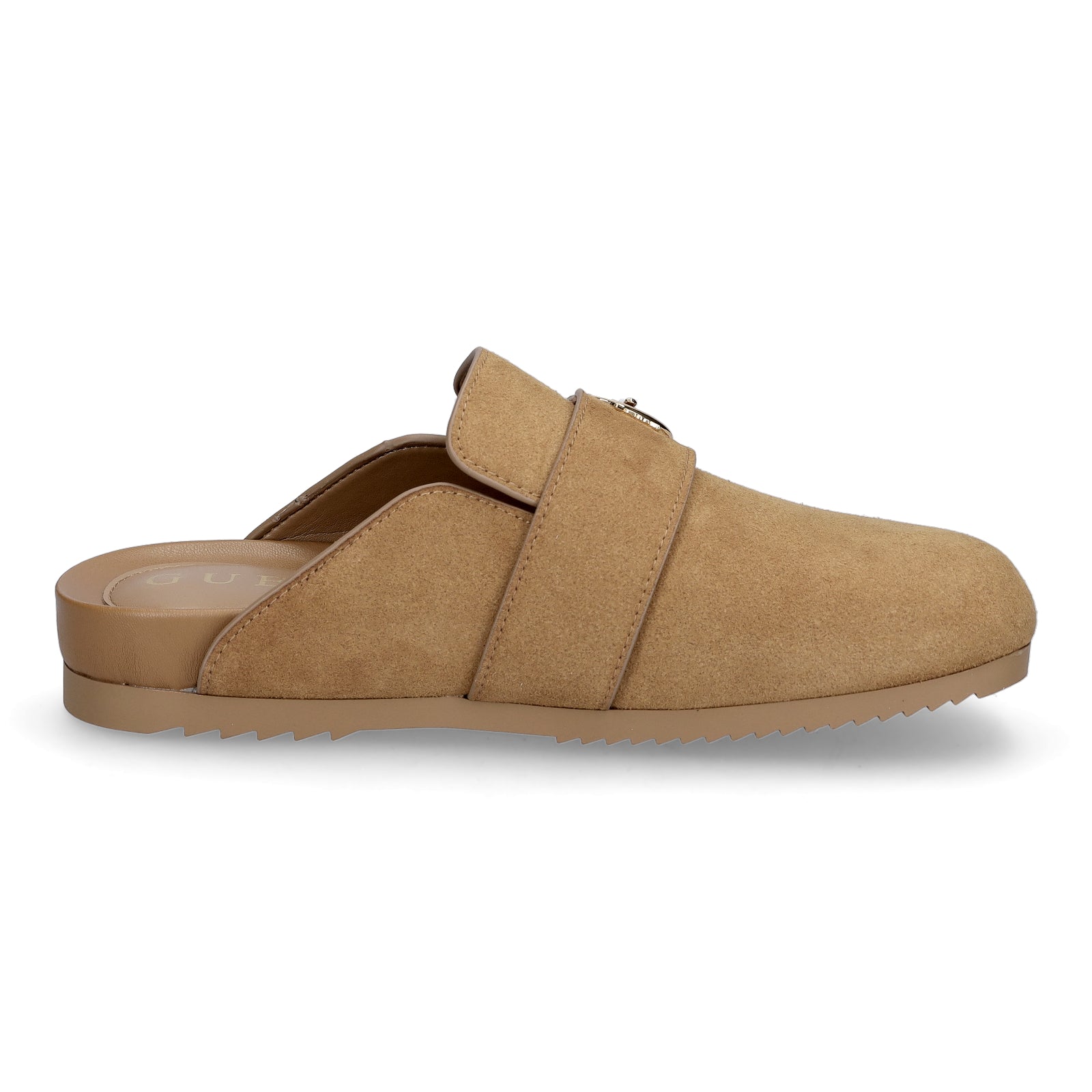 Guess Damen Pantolette Galavanta braun