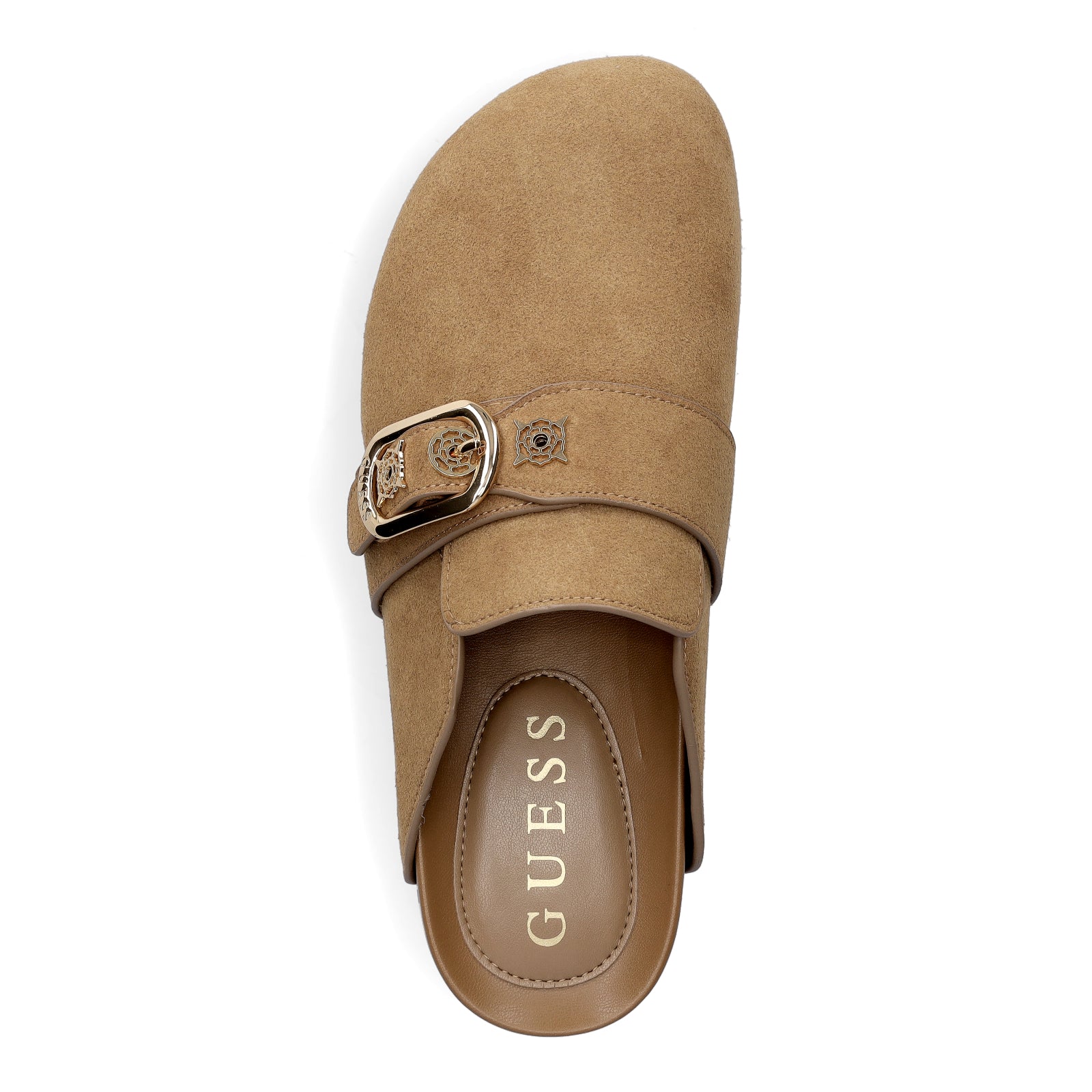 Guess Damen Pantolette Galavanta braun