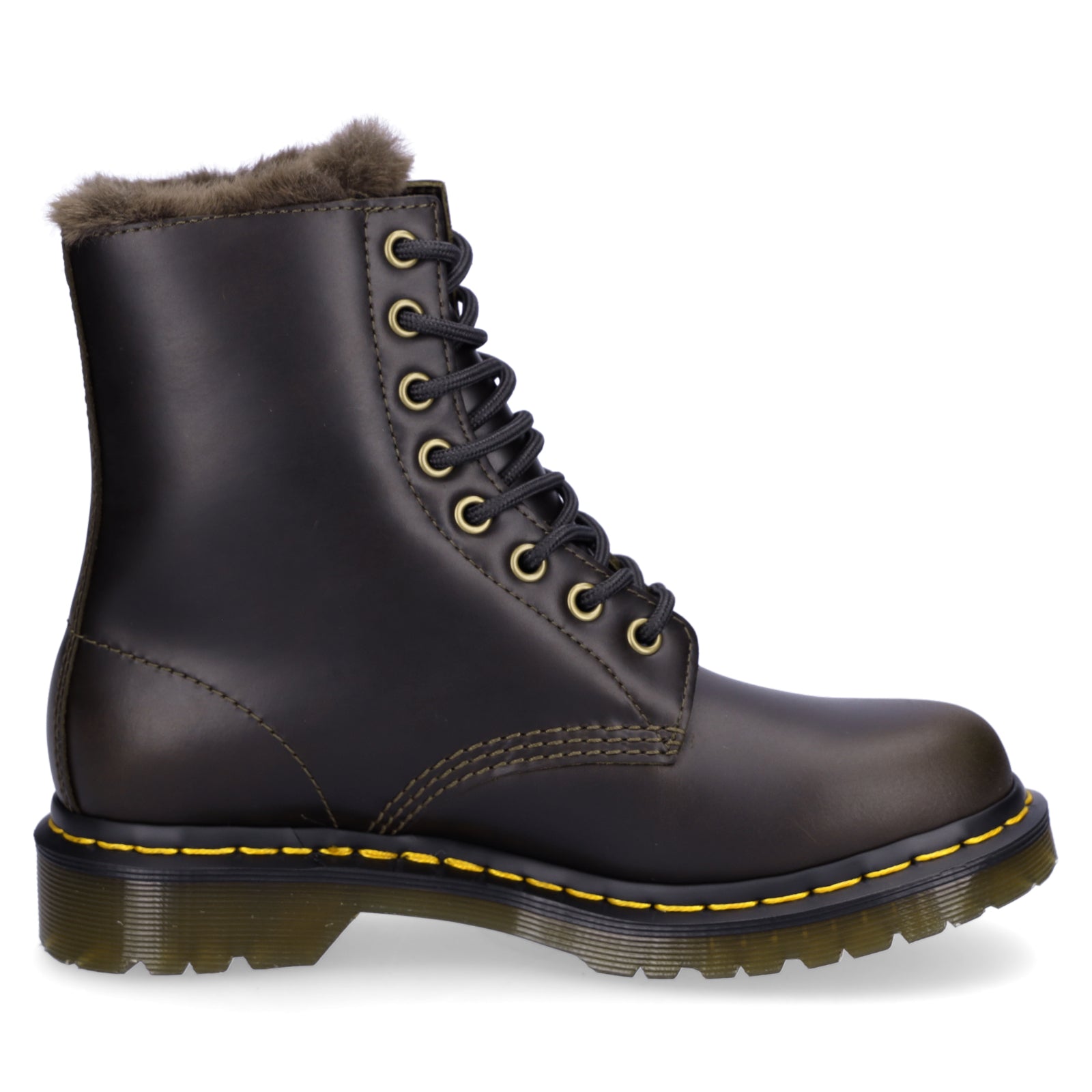 Dr. Martens Damen Schnürboot dunkeltaupe