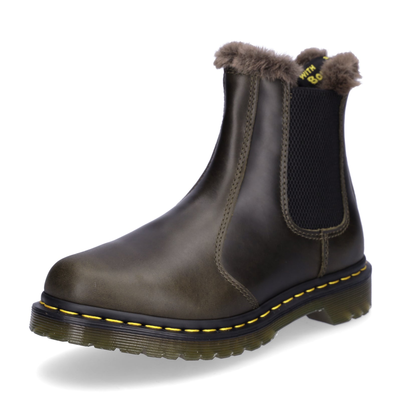 Dr. Martens Damen Chelsea Boot dunkeltaupe