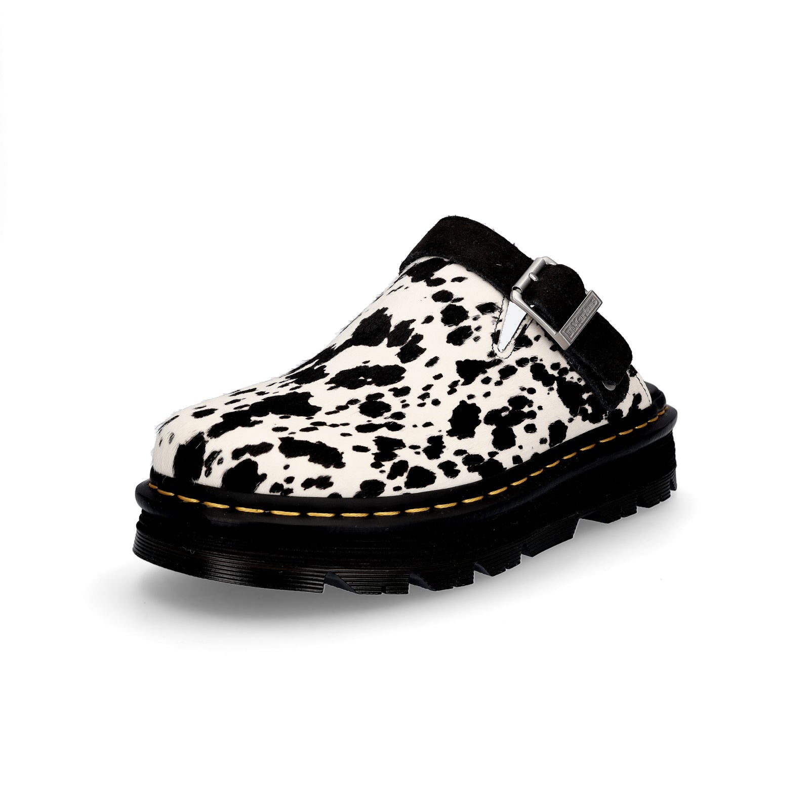 Dr. Martens Damen Pantolette schwarz weiß