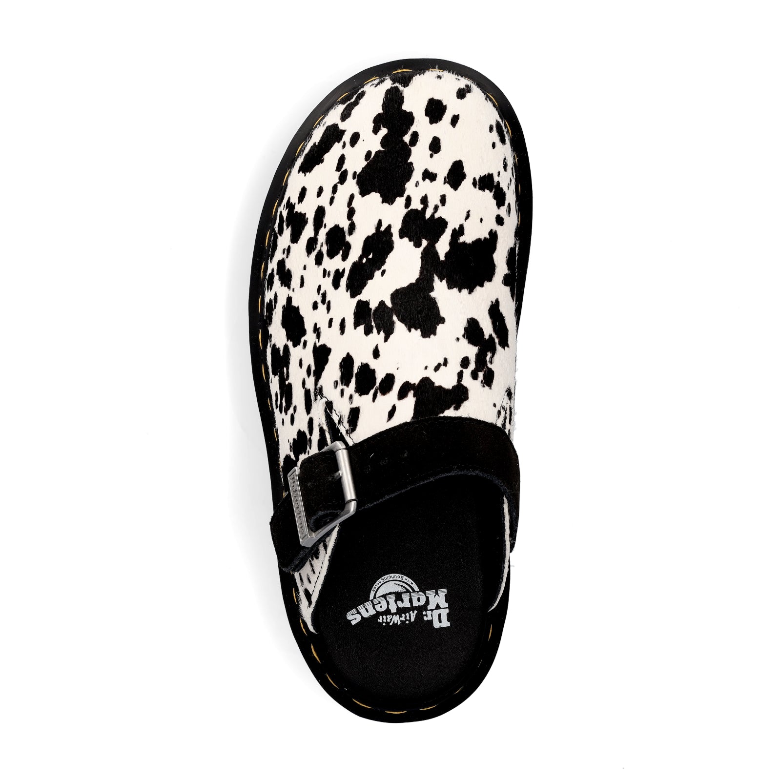 Dr. Martens Damen Pantolette schwarz weiß