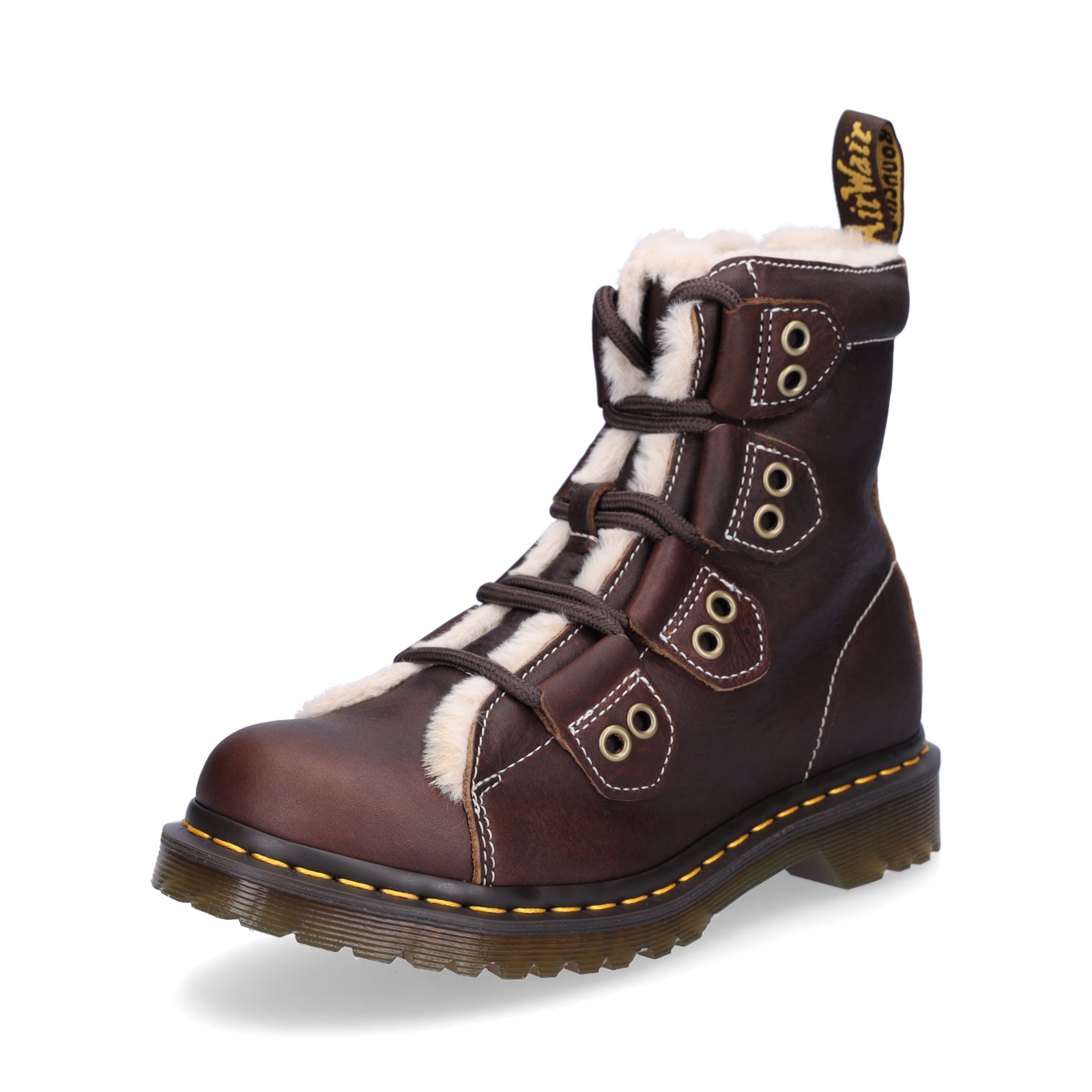 Dr. Martens Damen Schnürboot dunkelbraun