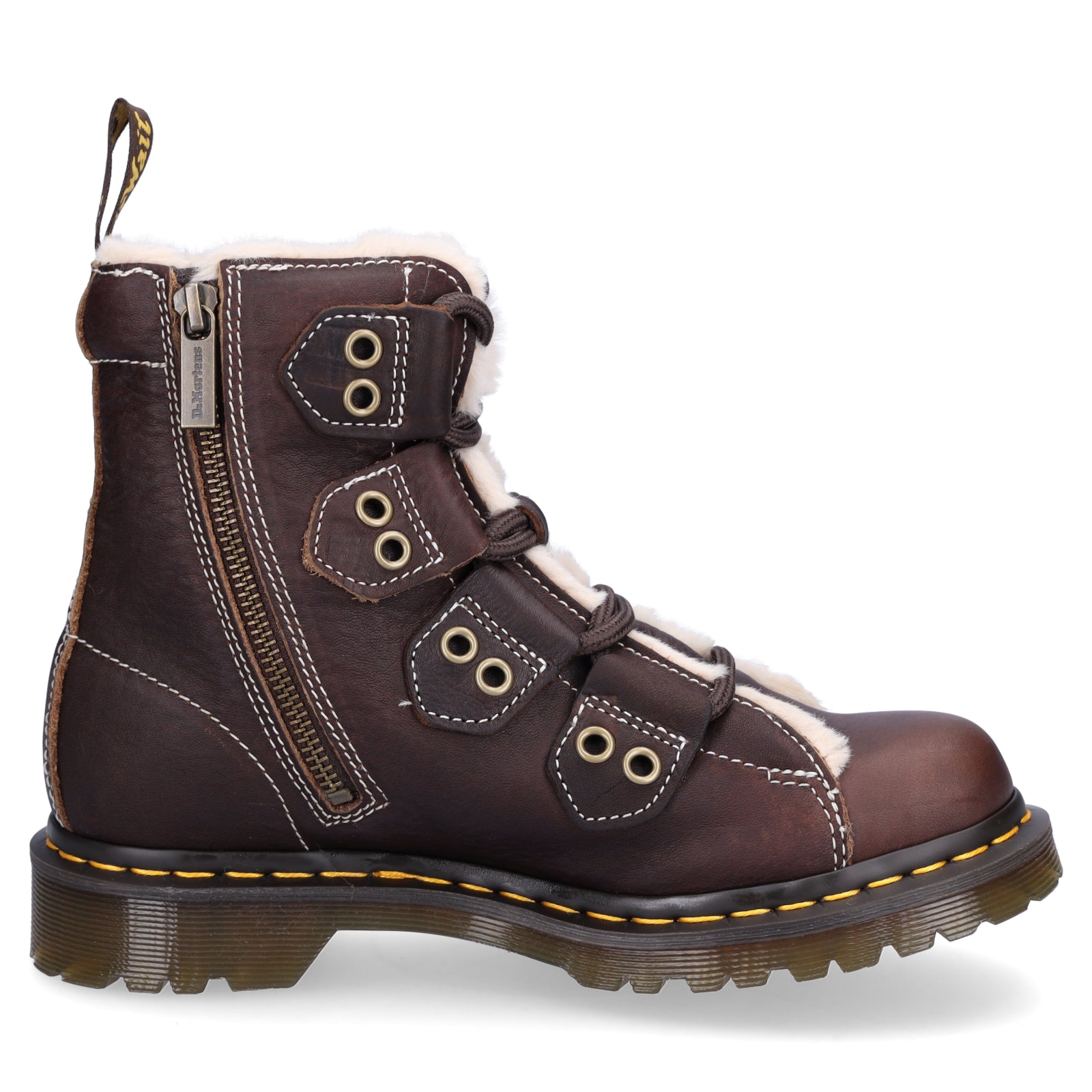 Dr. Martens Damen Schnürboot dunkelbraun