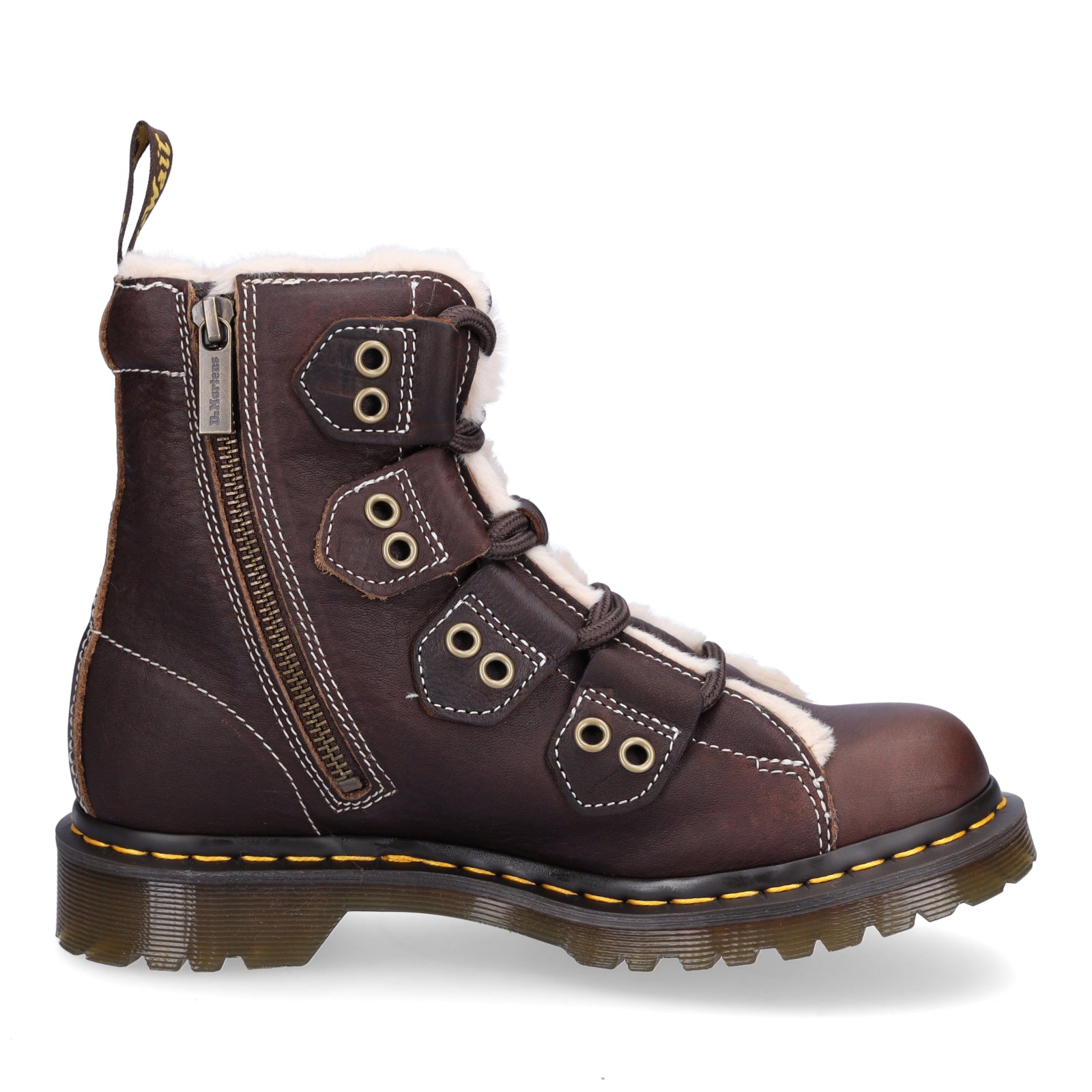 Dr. Martens Damen Schnürboot dunkelbraun