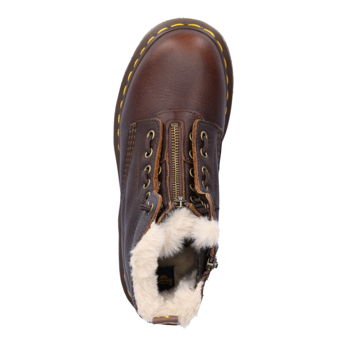Dr. Martens Damen Boot dunkelbraun