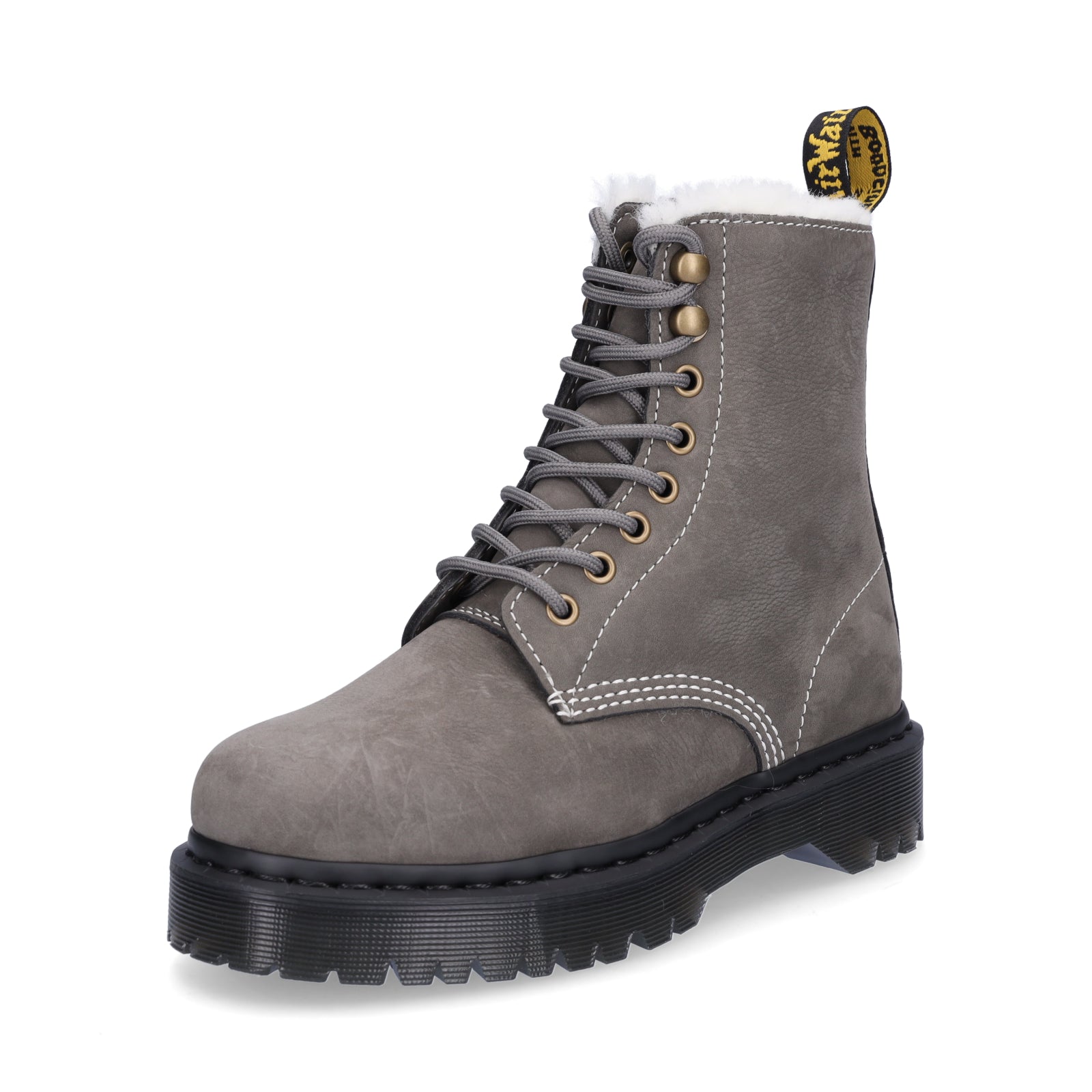 Dr. Martens Damen Schnürboot grau