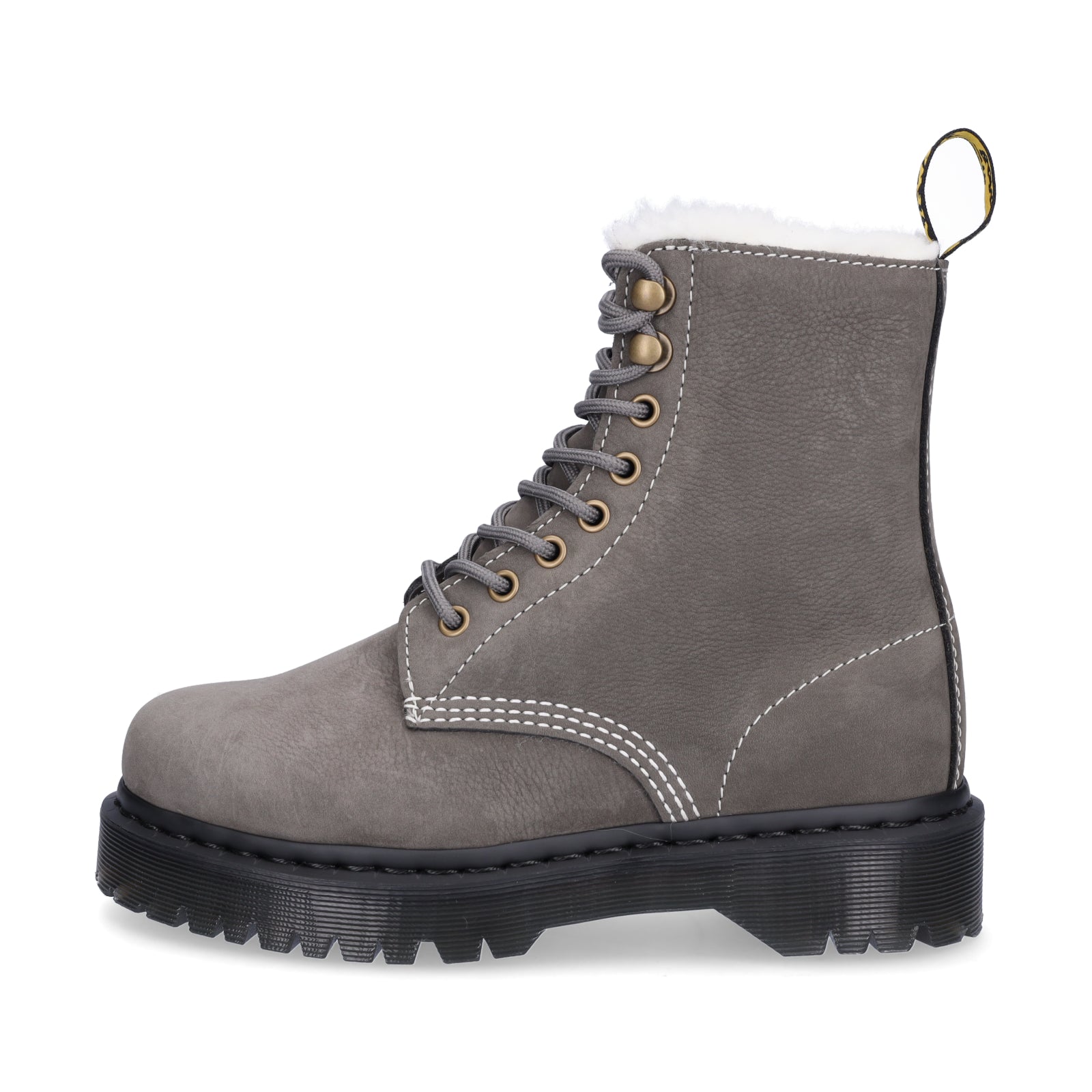 Dr. Martens Damen Schnürboot grau