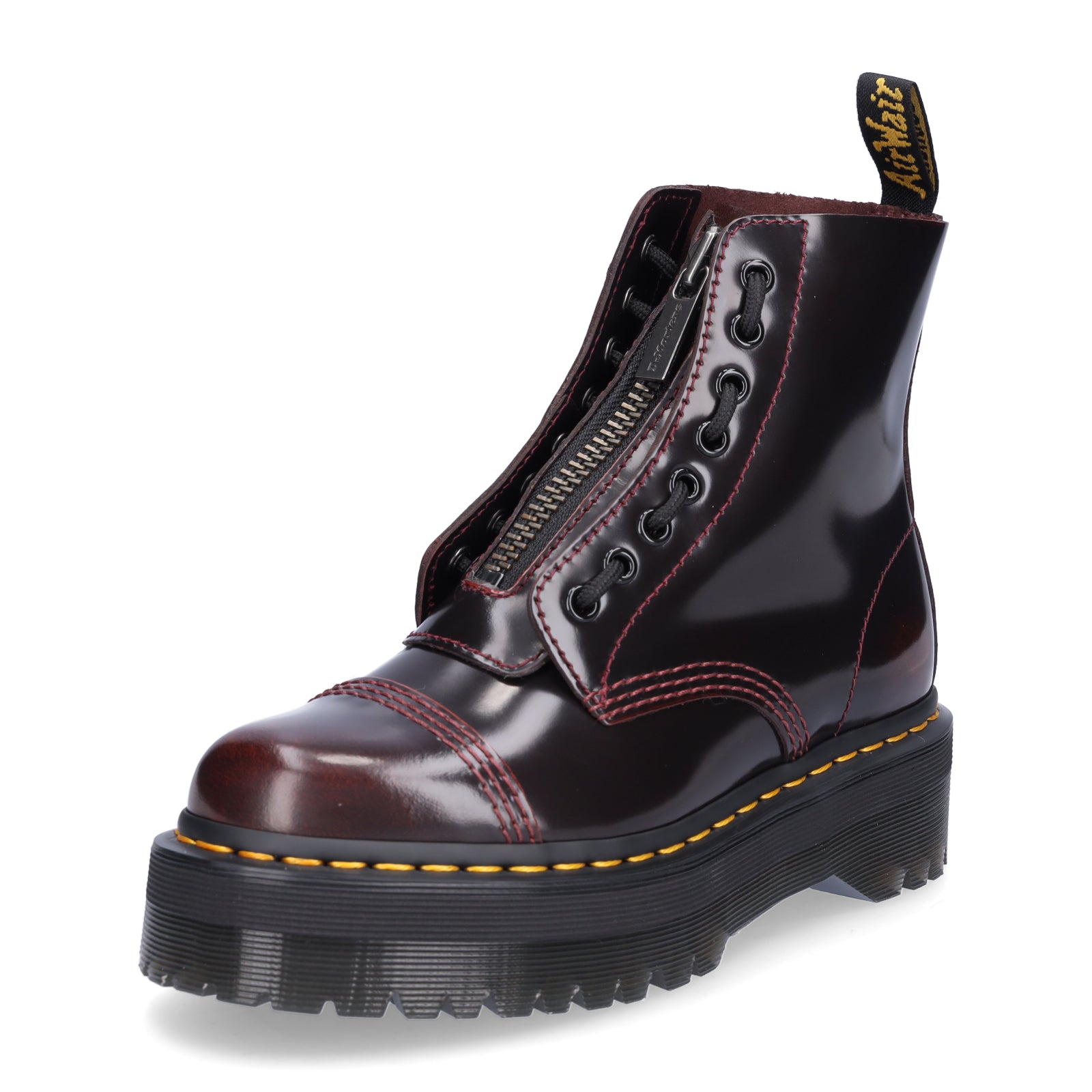 Dr. Martens Damen Schnürboot rot
