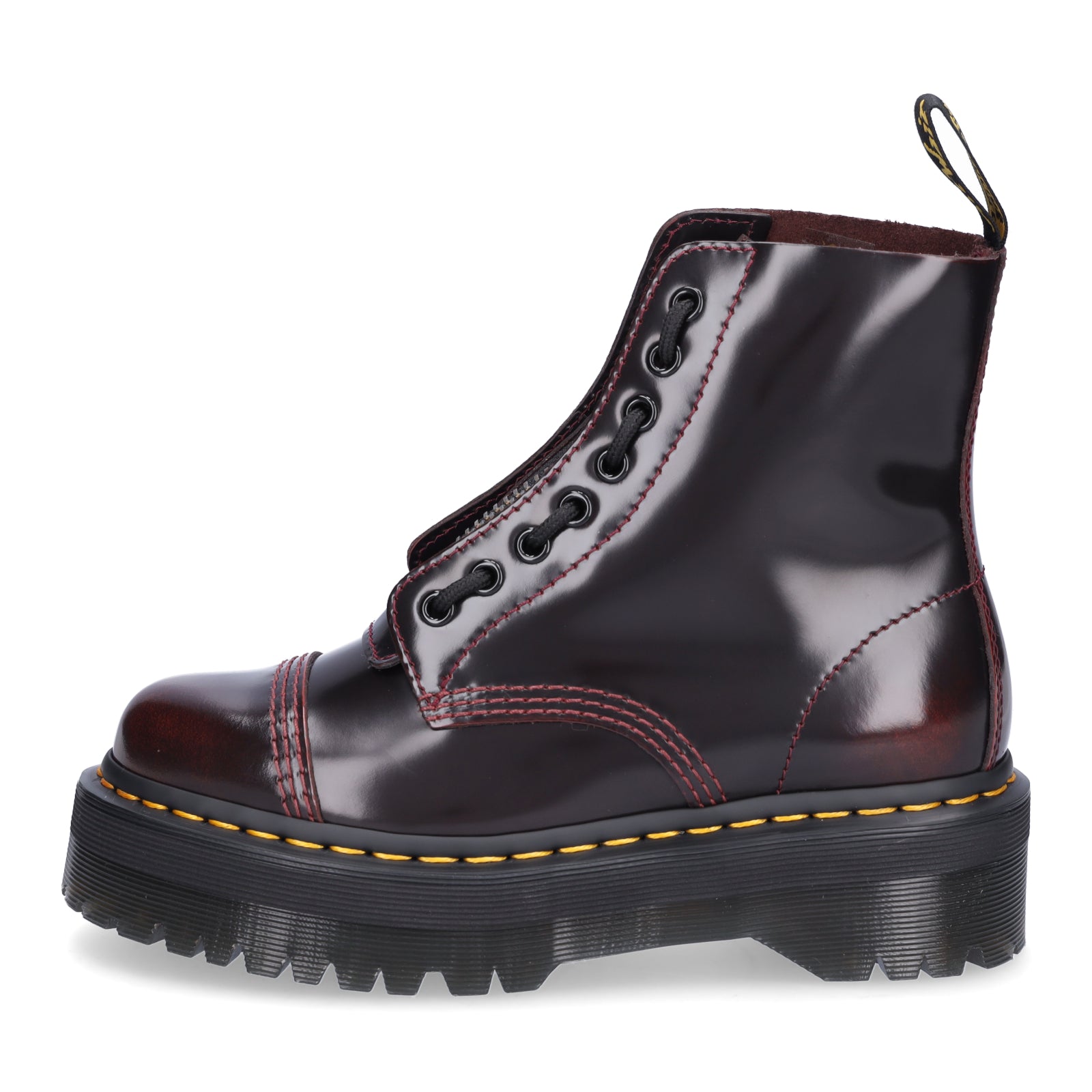Dr. Martens Damen Schnürboot rot