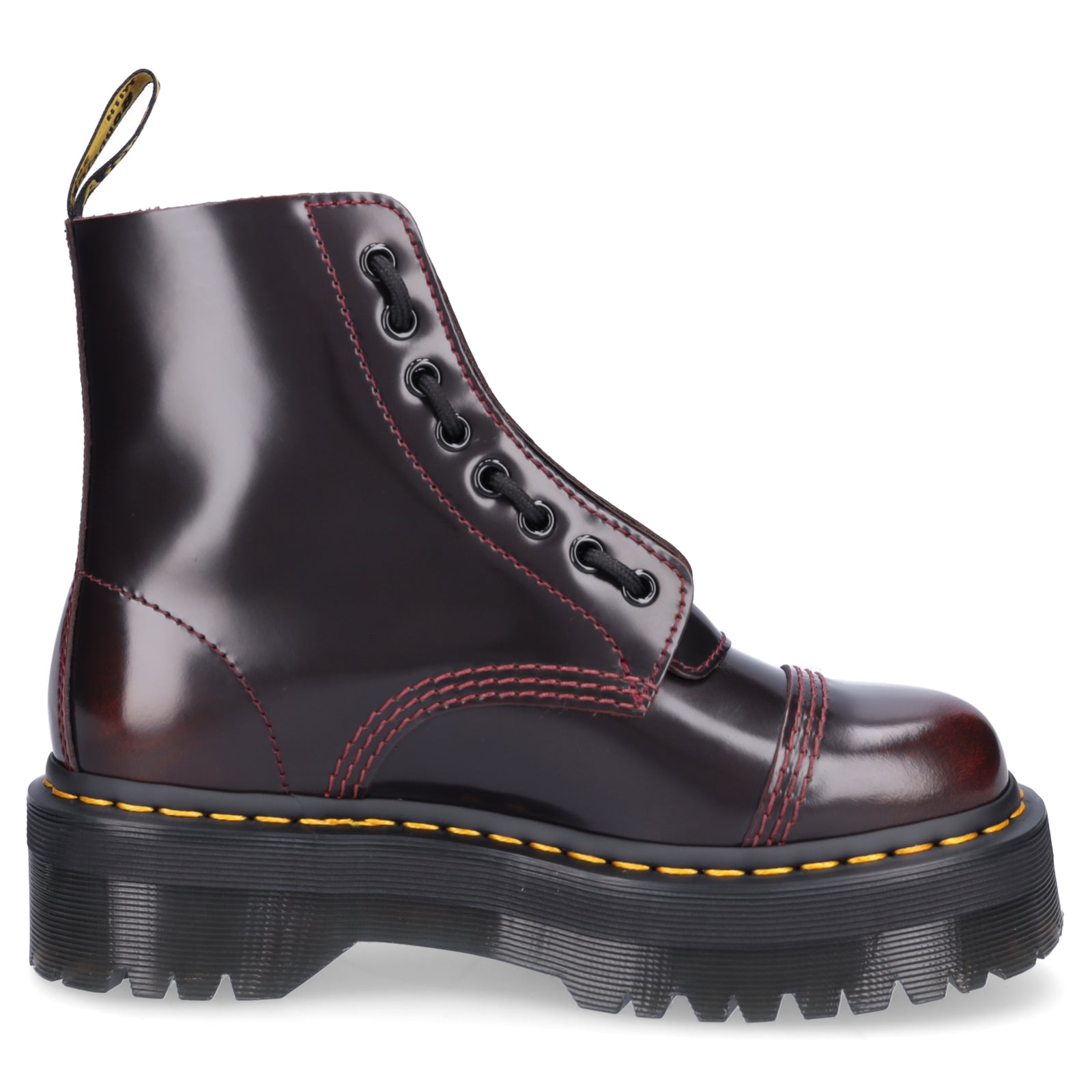 Dr. Martens Damen Schnürboot rot