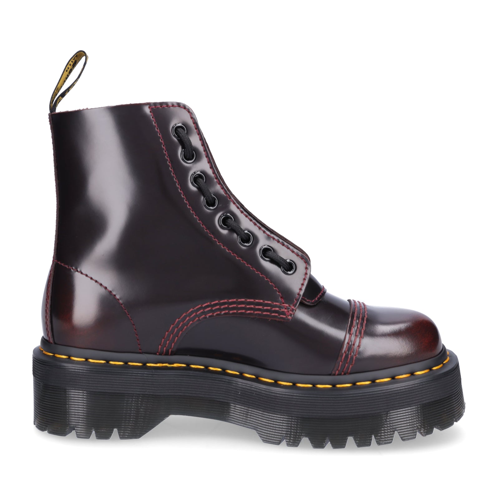 Dr. Martens Damen Schnürboot rot
