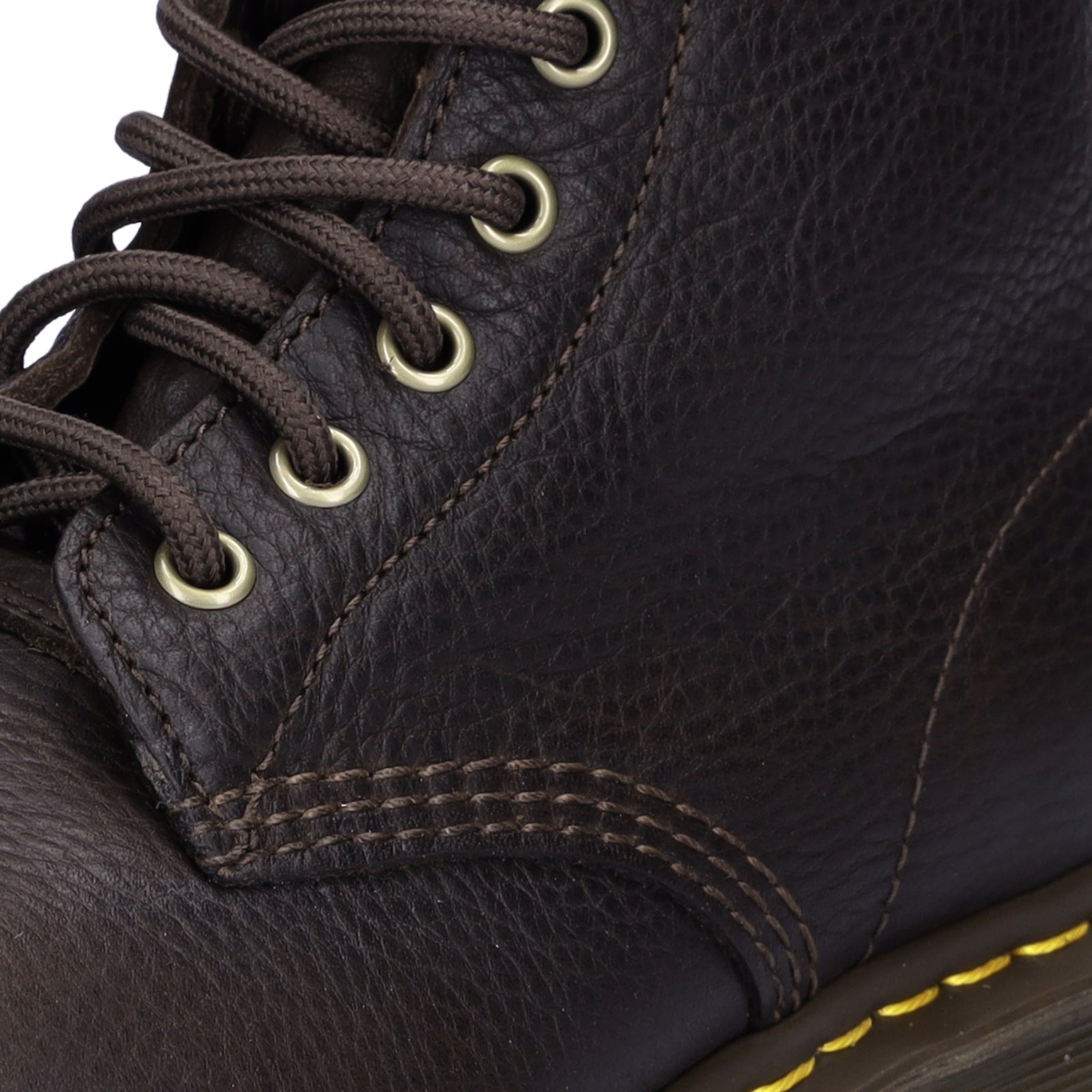 Dr. Martens women's lace-up boot dark brown