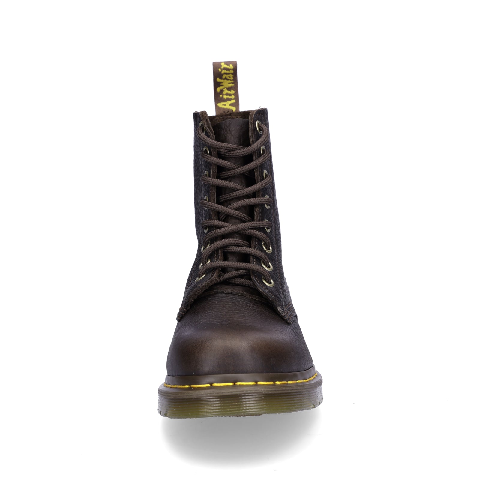 Dr. Martens women's lace-up boot dark brown