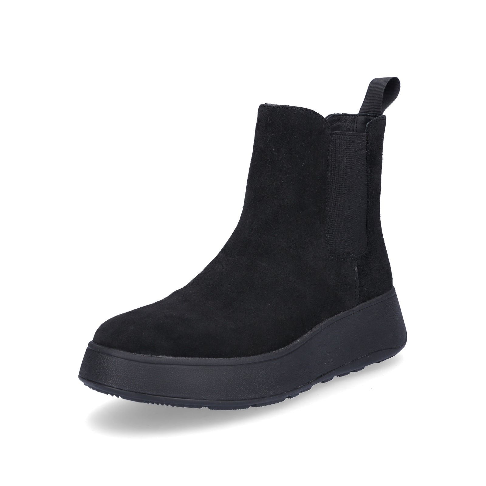 FitFlop Damen Chelsea Boot F-MODE SU schwarz