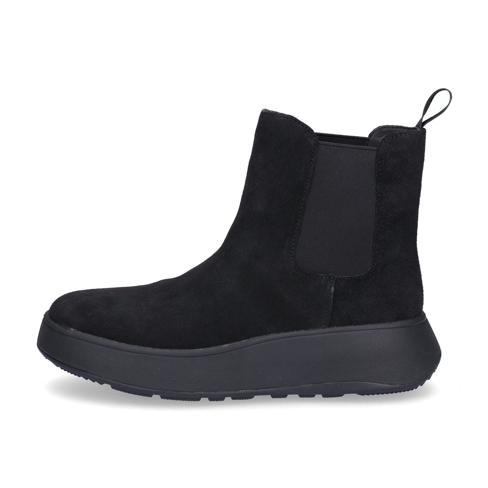 FitFlop Damen Chelsea Boot F-MODE SU schwarz