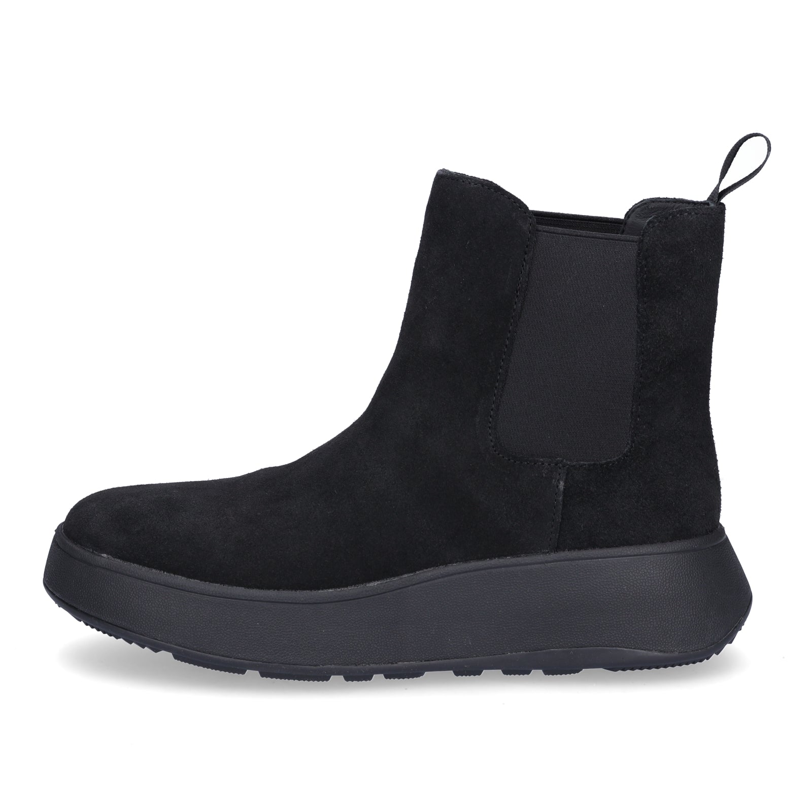 FitFlop Damen Chelsea Boot F-MODE SU schwarz